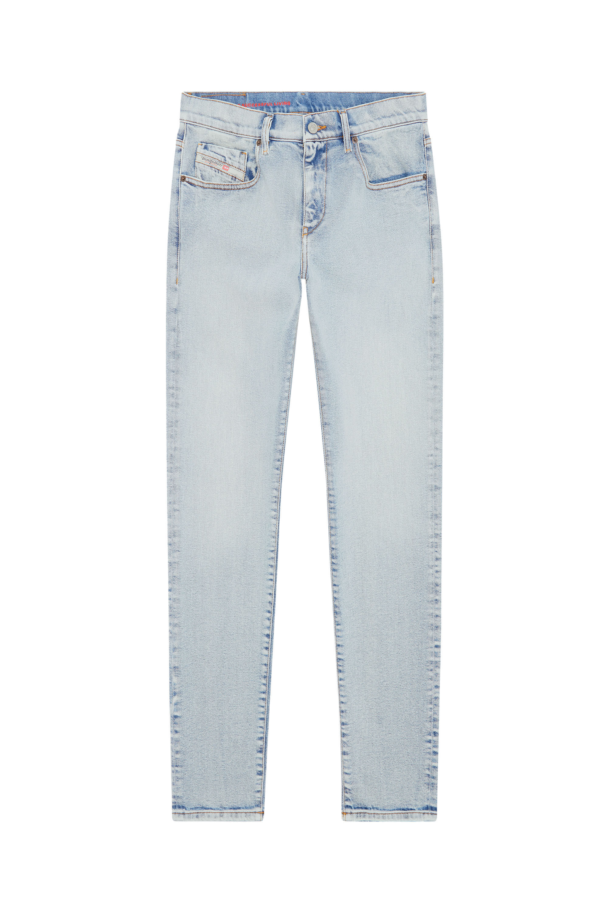 2019 D-STRUKT Men's : Slim Light blue Jeans | Diesel ®