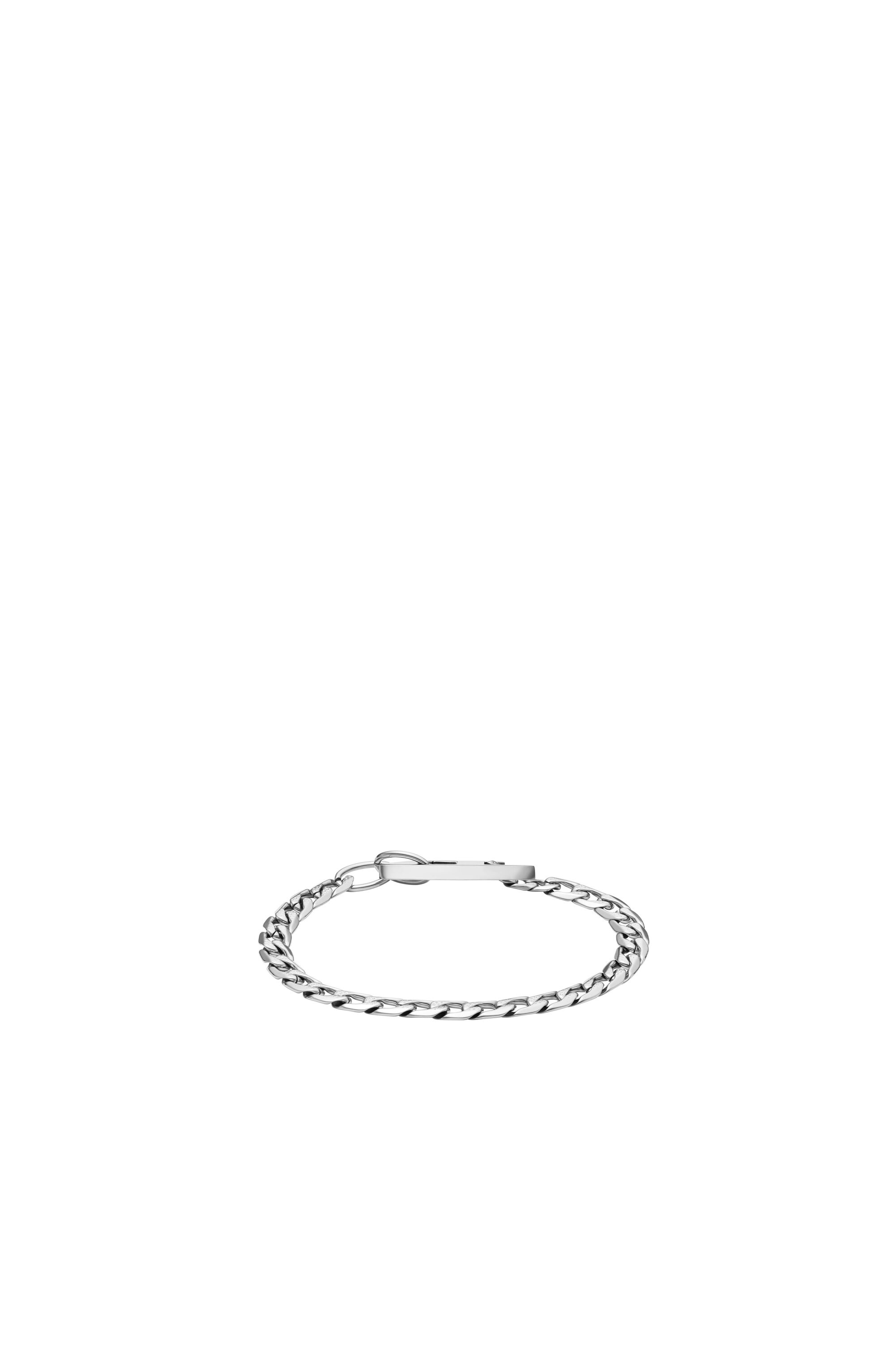 Women's Stainless steel chain bracelet | Silver | Diesel