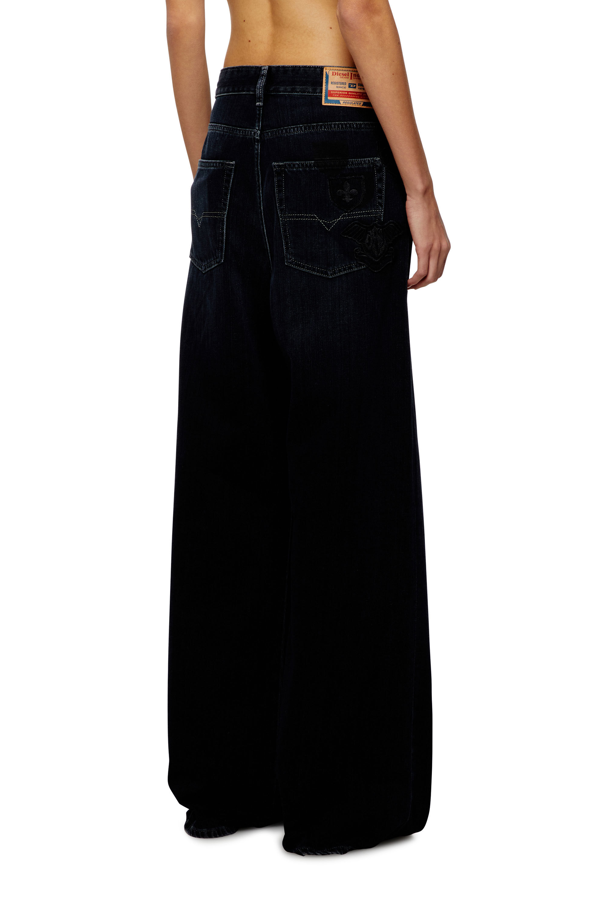 Women's Relaxed Jeans | Dark Blue | Diesel 1996 D-Sire