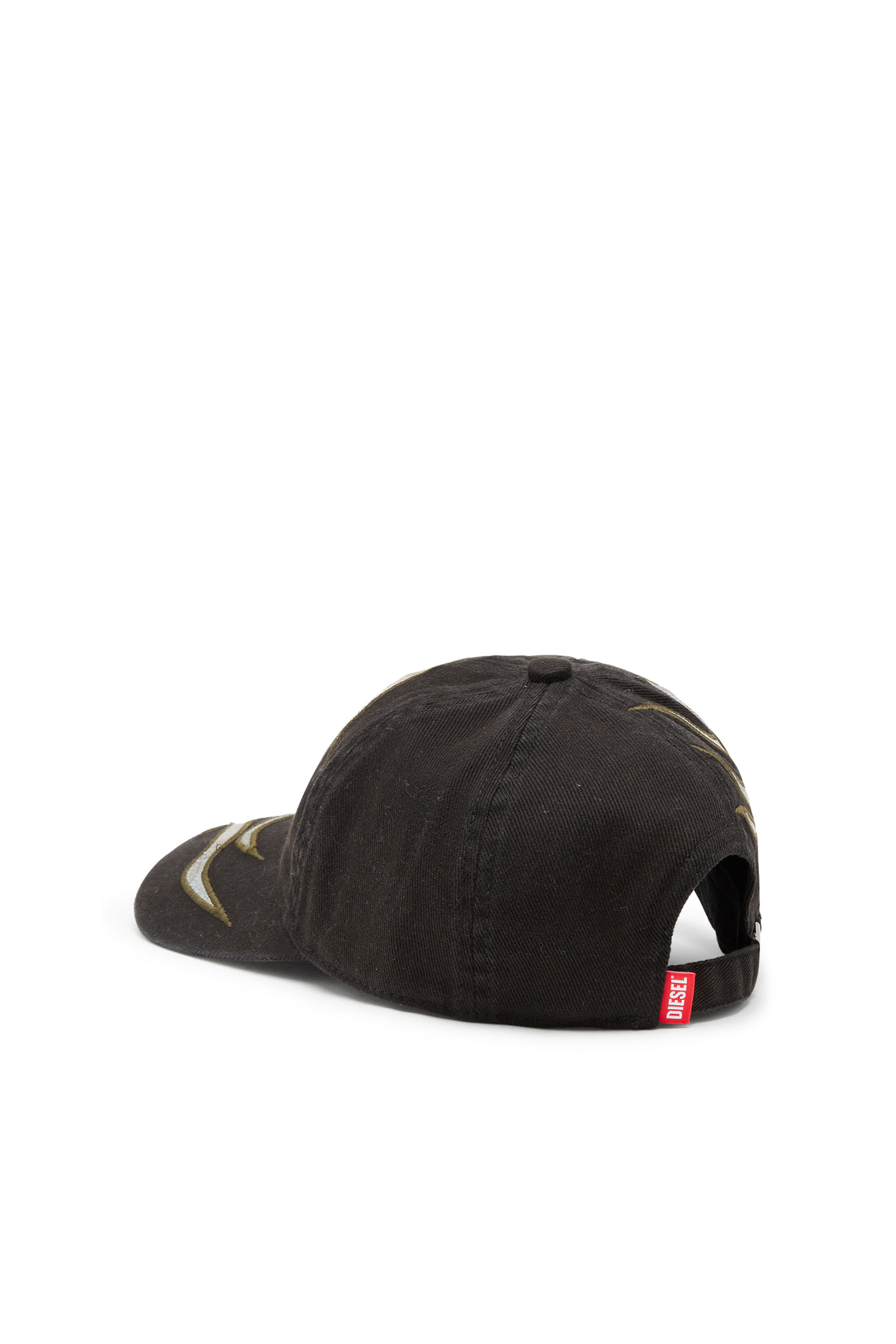 完売品 DIESEL c-Flama CAP キャップ Men's Baseball cap with camo flames | Multicolor | Diesel