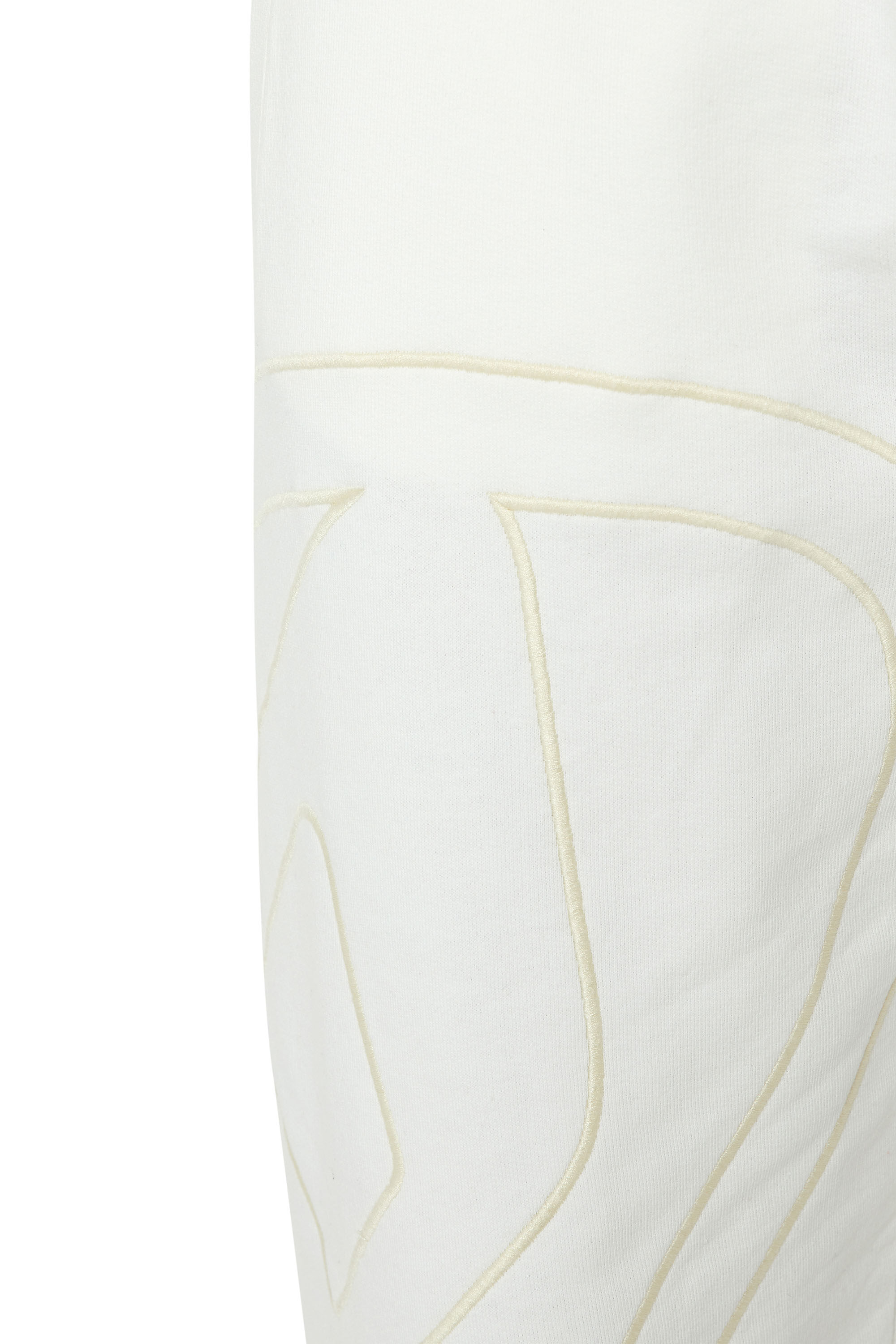 Diesel - P-MARKY-MEGOVAL, Male's Sweatpants with maxi D logo in White - 4