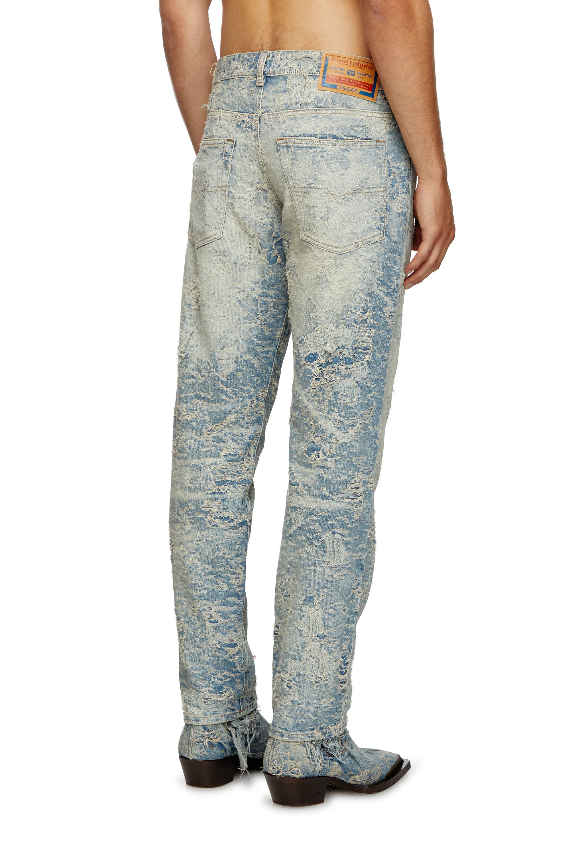 Diesel - Male's Regular Jeans 2023 D-Finitive 007Z7, Light Blue - 4