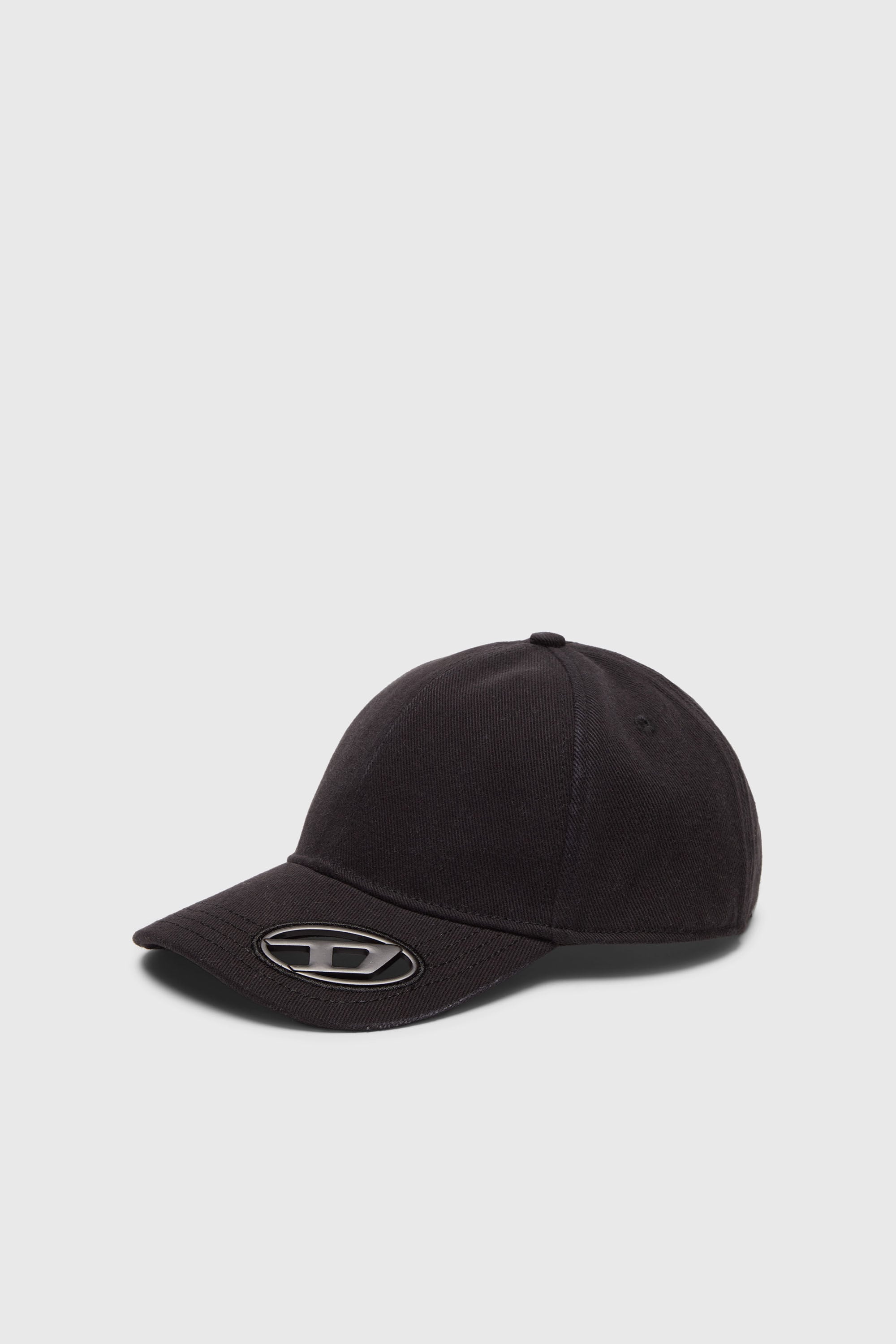 帽子 DIESEL C-Plak Men's Baseball cap with oval D plaque | Diesel C-PLAK