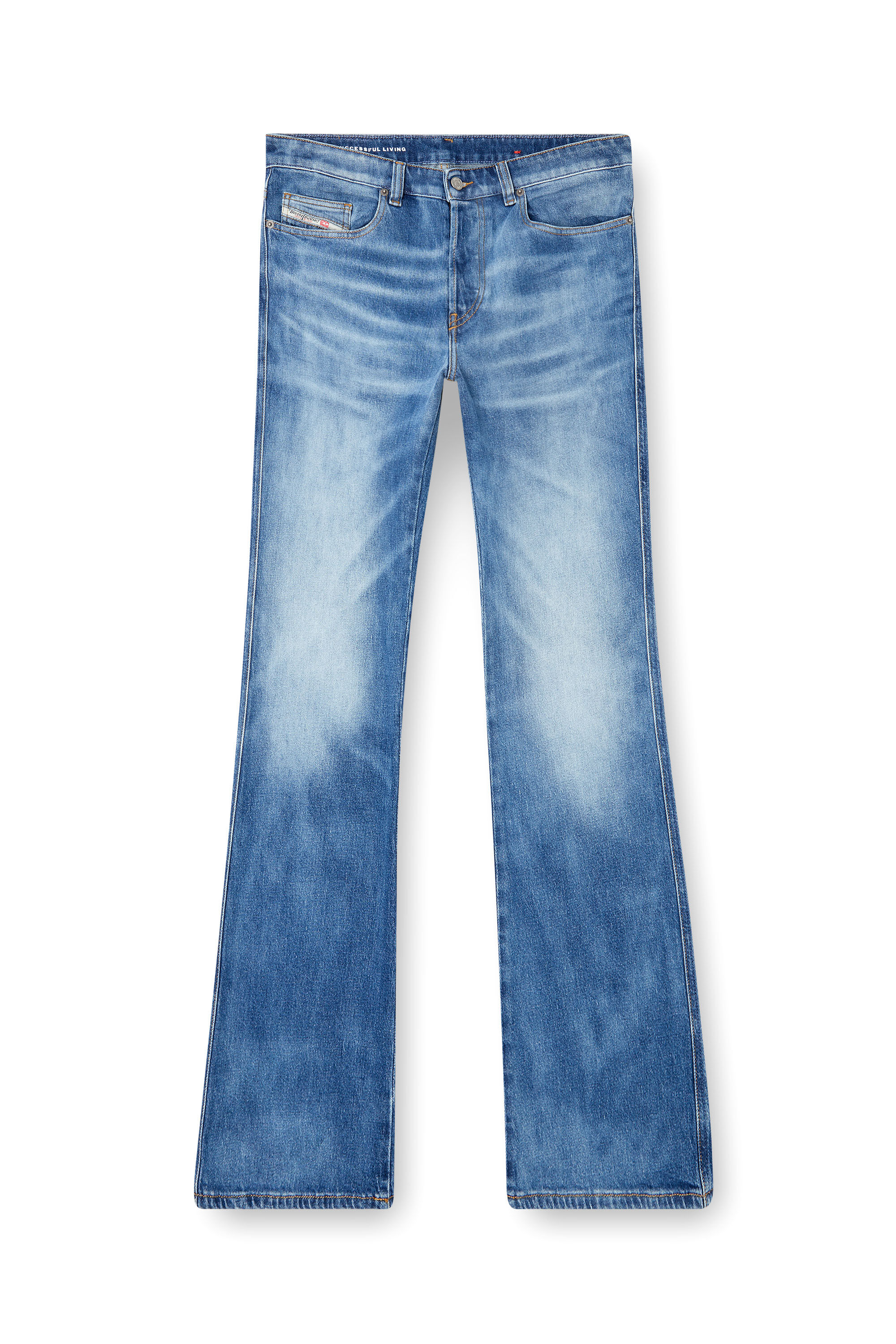 Medium Wash Bootcut Jeans | Diesel® US