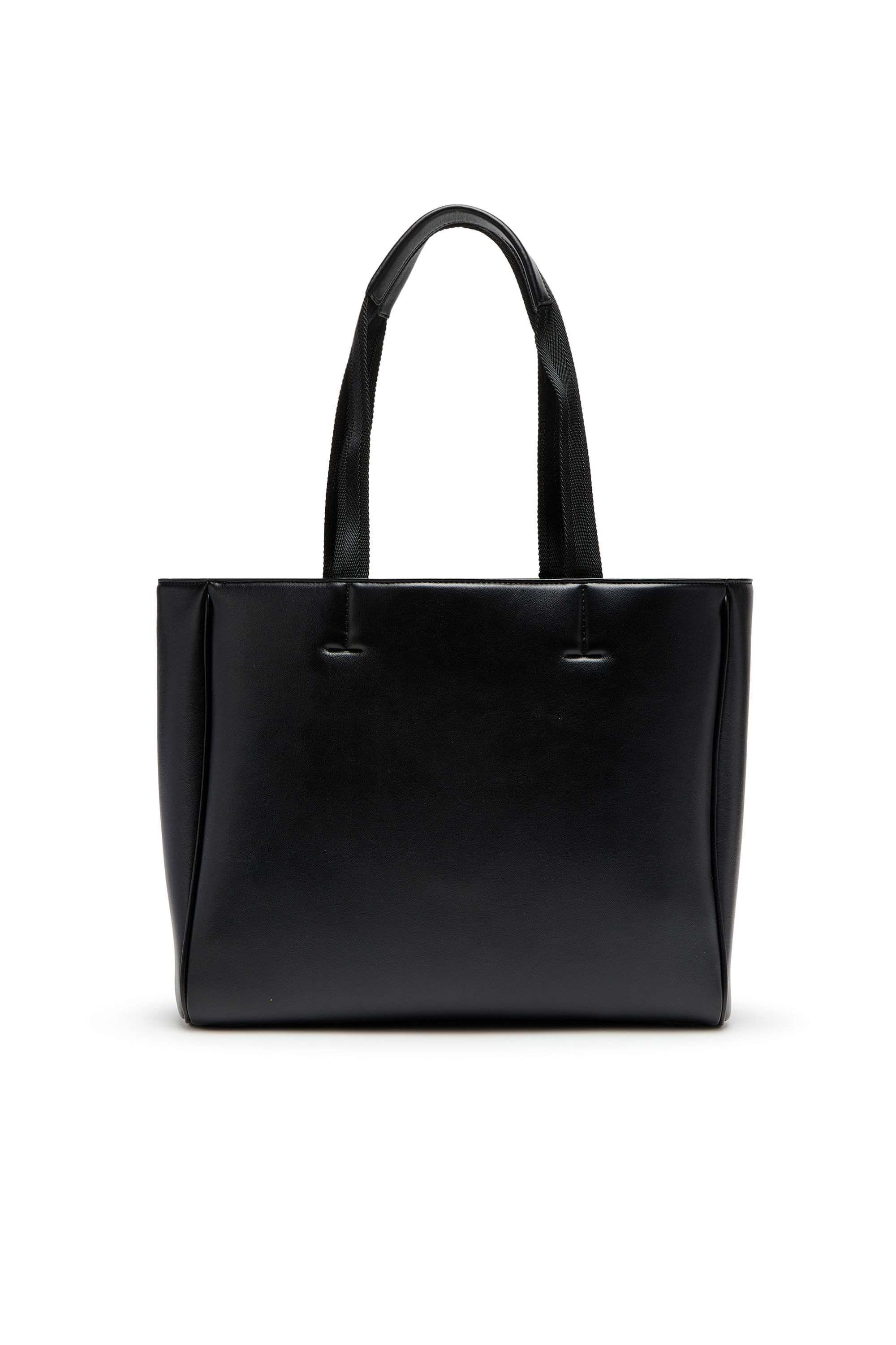 【DIESEL】ブラック Holi-D Shopper Ew トートバッグ HOLI-D SHOPPER EW Holi-D-Square shopper in bonded neoprene