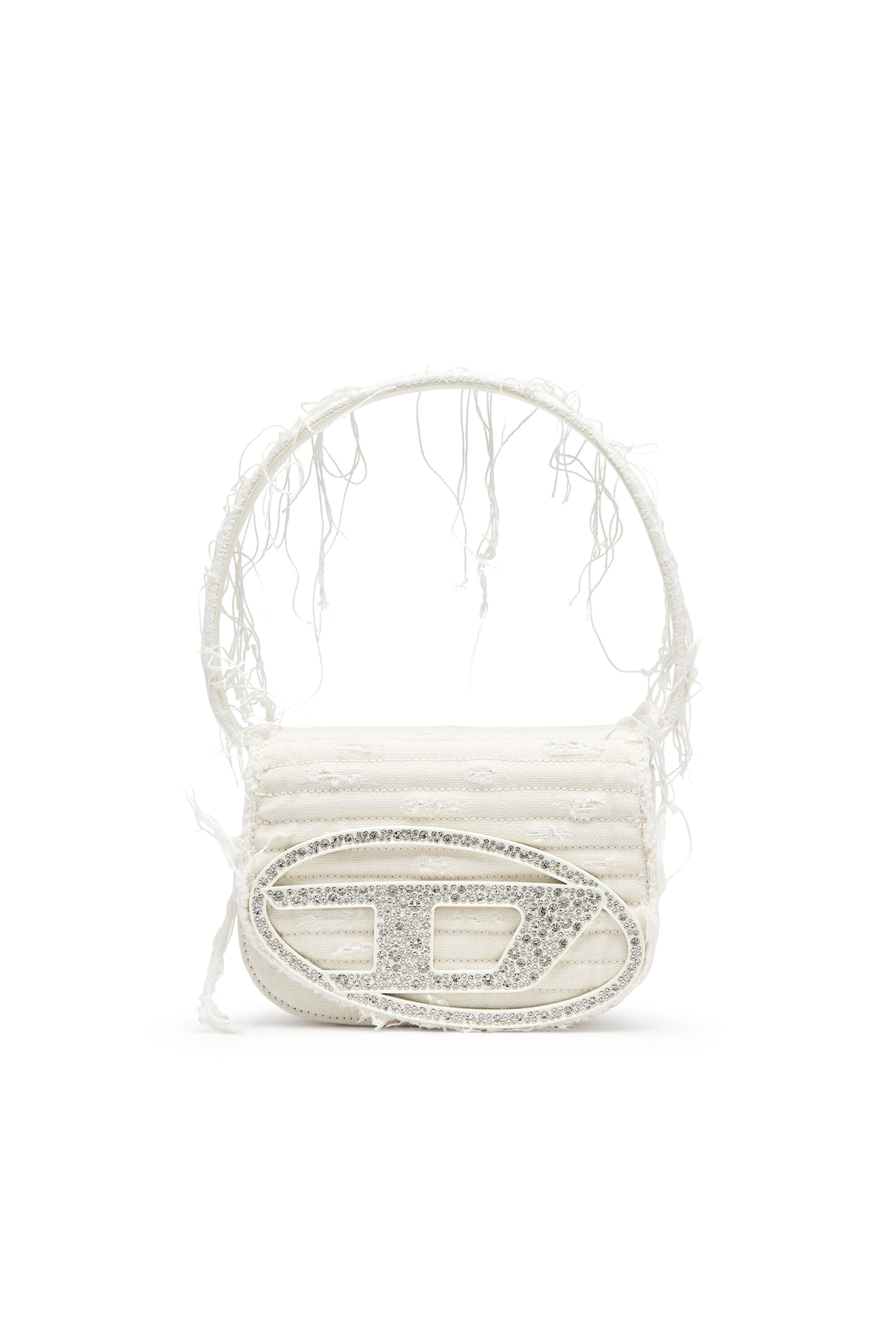 Women's 1DR-Iconic shoulder bag in canvas and leather Women's 1DR-Iconic shoulder bag in canvas and leather