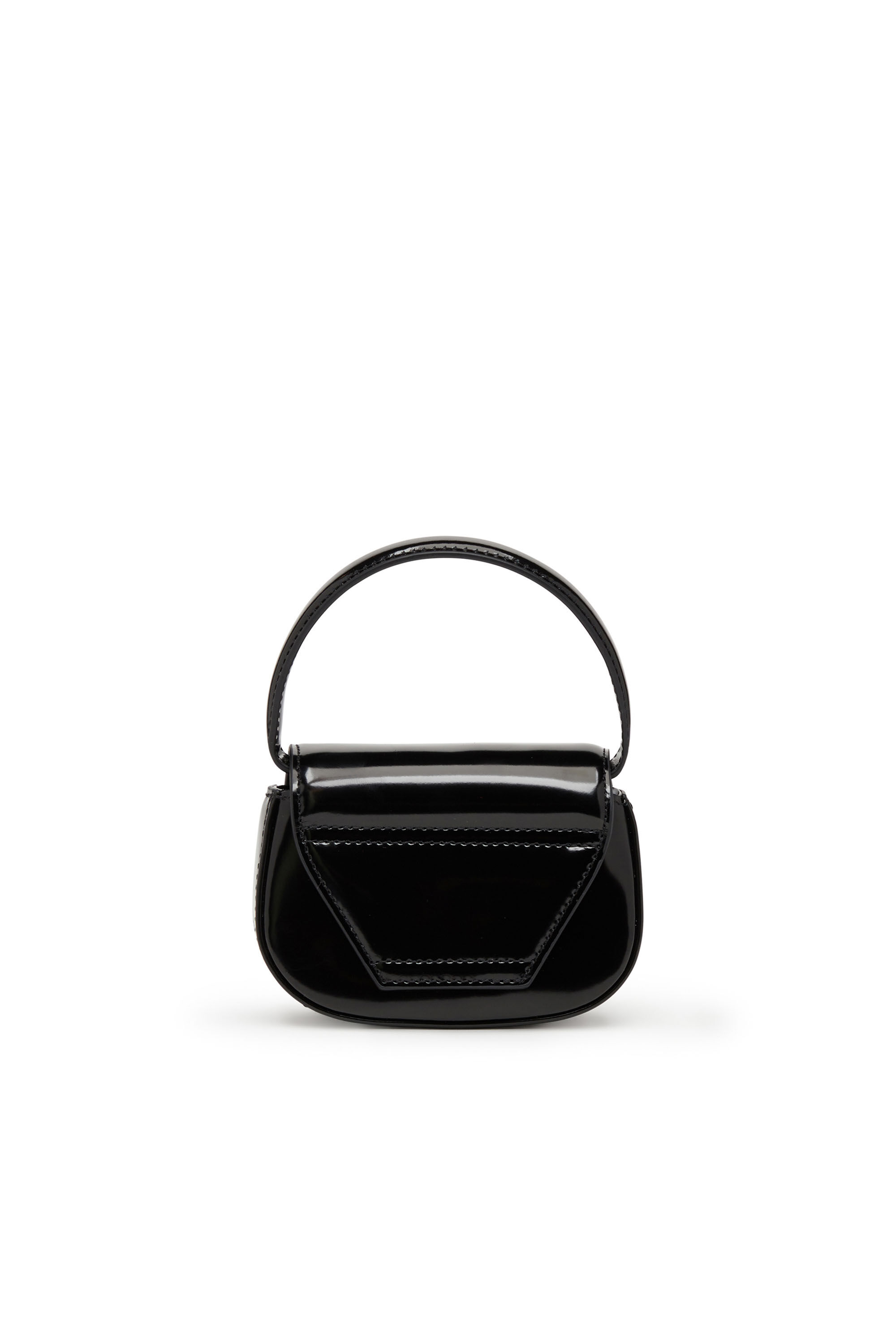 【関税込み】Diesel ブラック 1dr-Xs-S バッグ 1DR-XS-S Woman: Mini bag in mirrored leather | Diesel