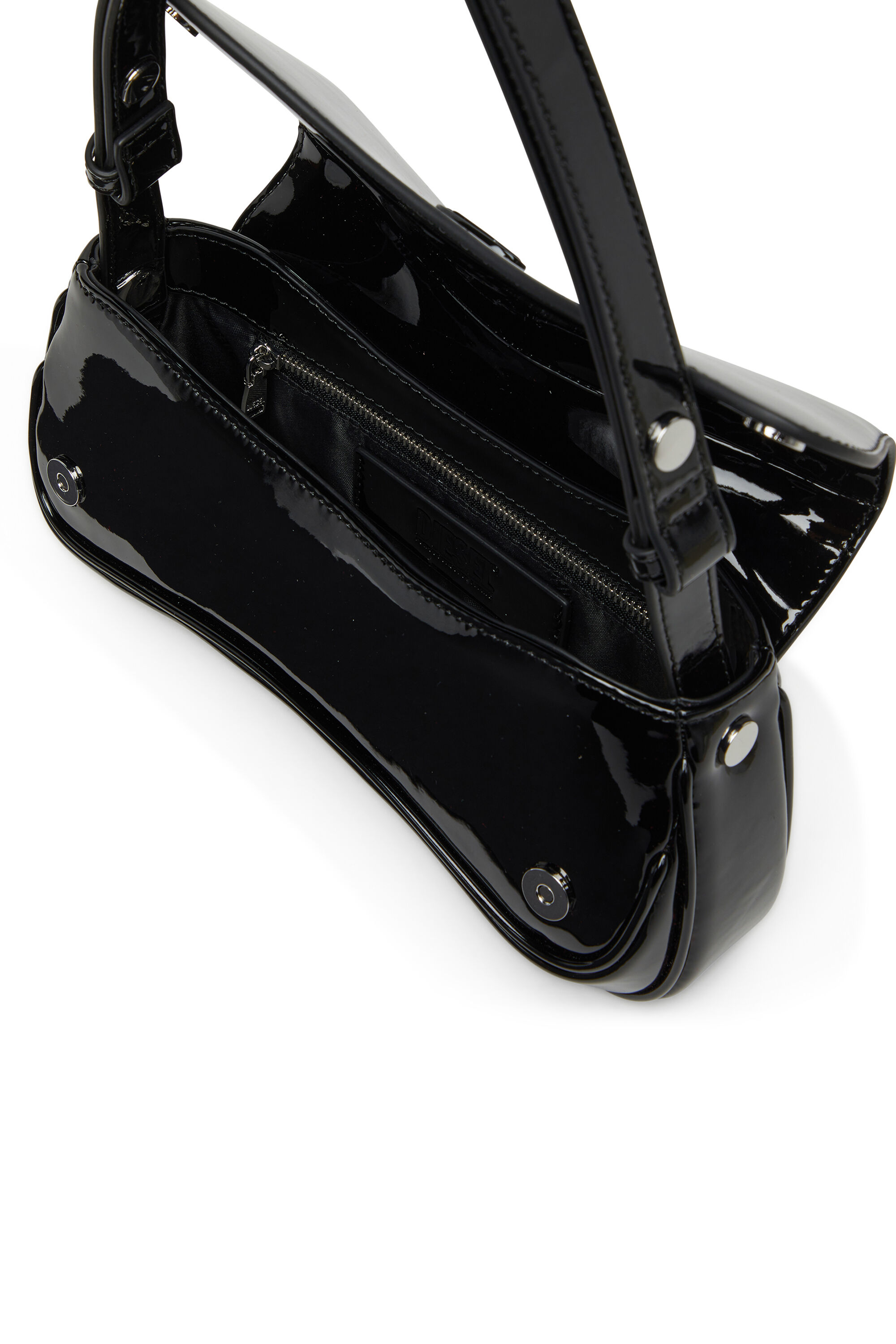 Women's Play-Clutch in glossy PU | Black | Diesel