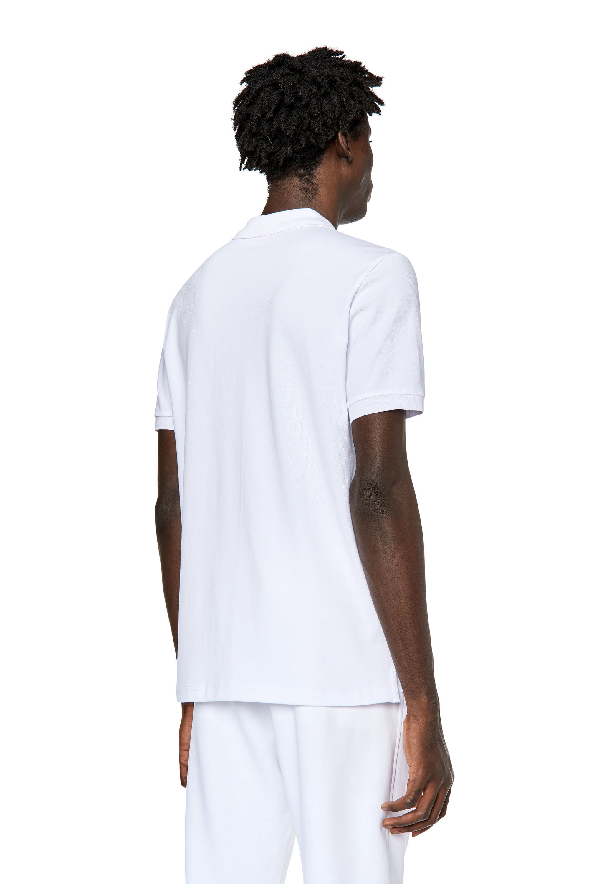 T-SMITH-DIV Man: Polo shirt with high-density logo print | Diesel
