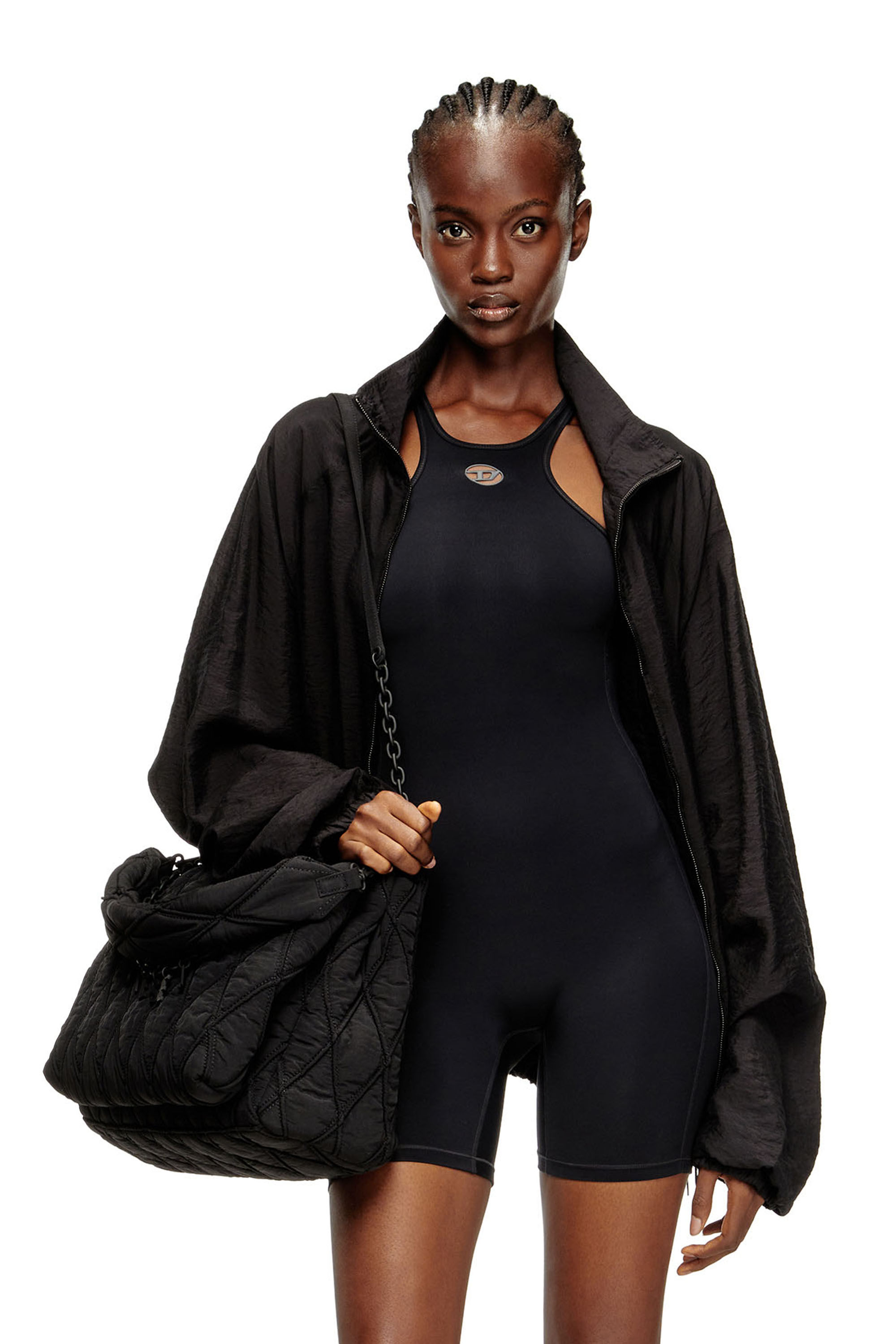 Women's Racer back playsuit | Black | Diesel