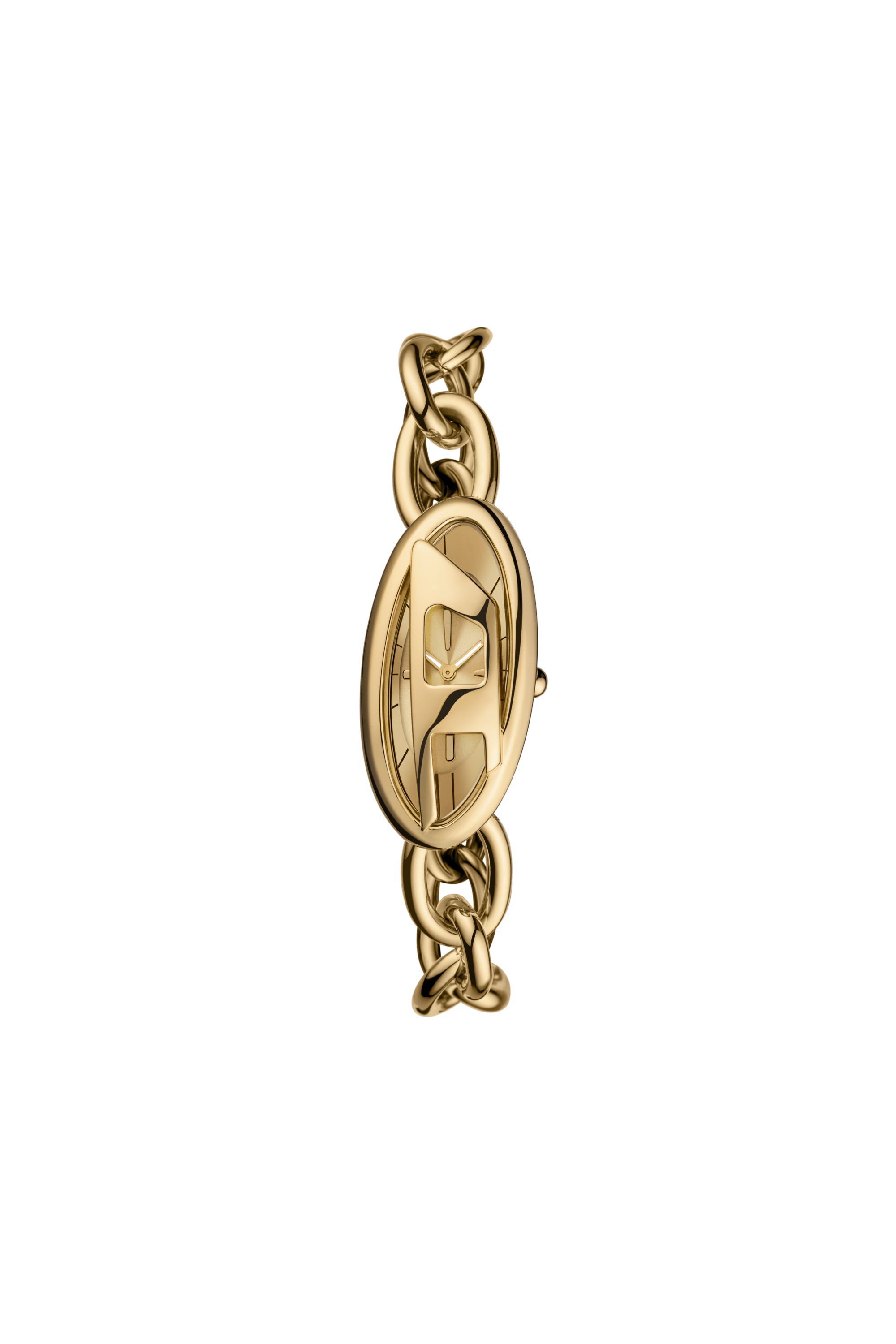 Women's D-Era Two -Hand Gold-Tone Stainless Steel Watch | Gold