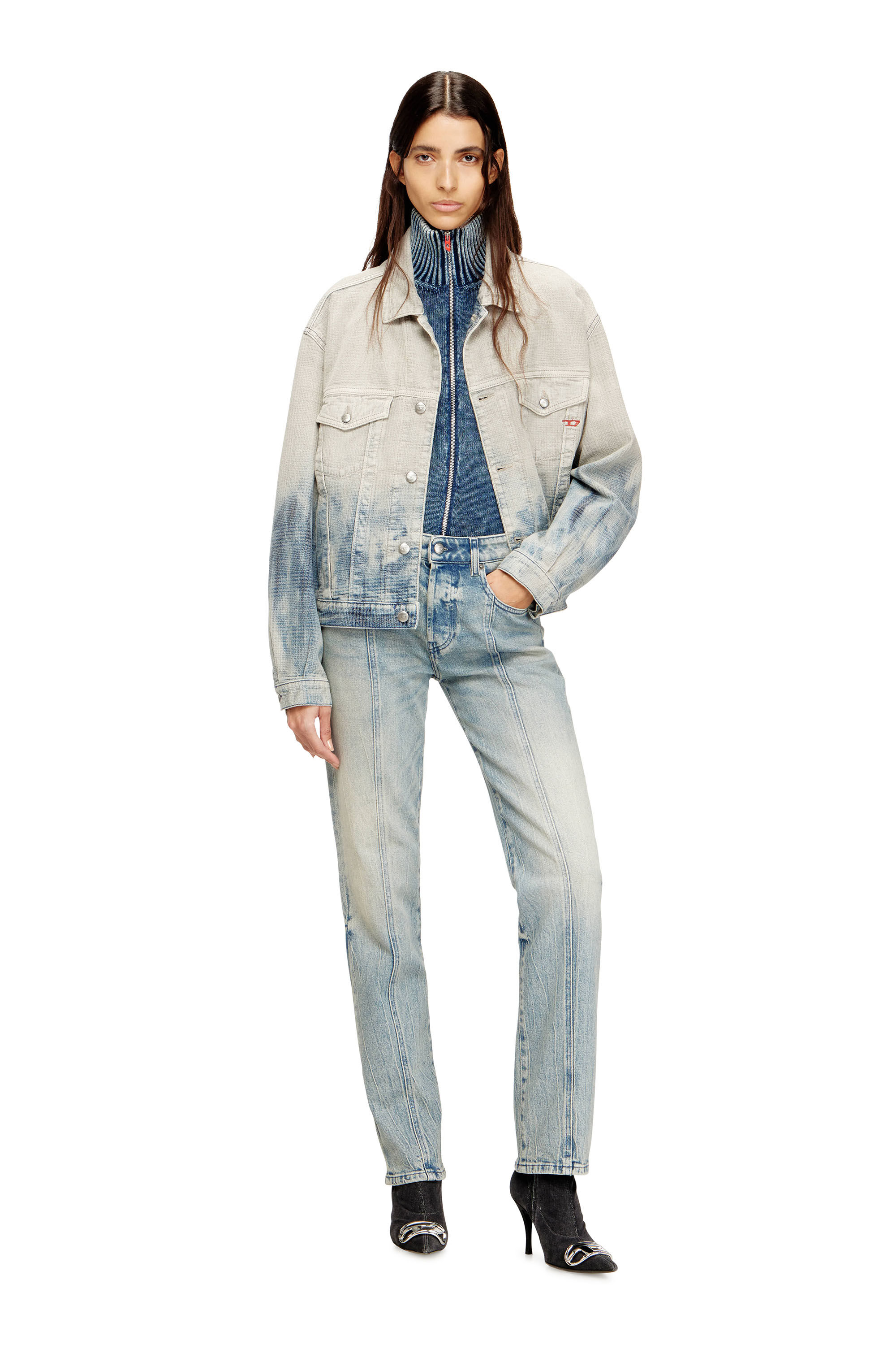 Women's Regular Jeans | Light Blue | Diesel 1989 D-Mine