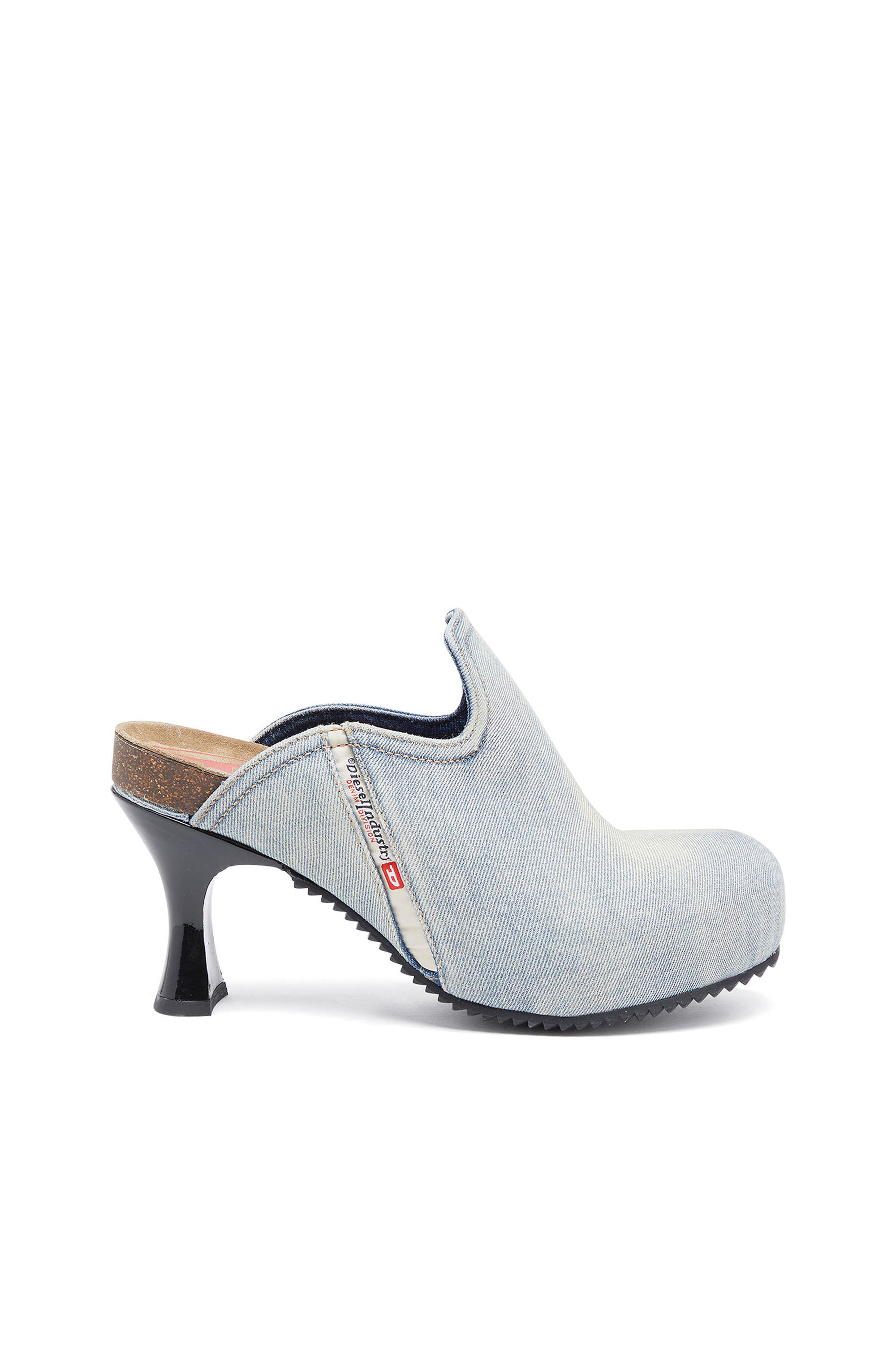 Diesel - D-WOODSTOCK ML W, Female's D-Woodstock-Denim mules in Blue - 1