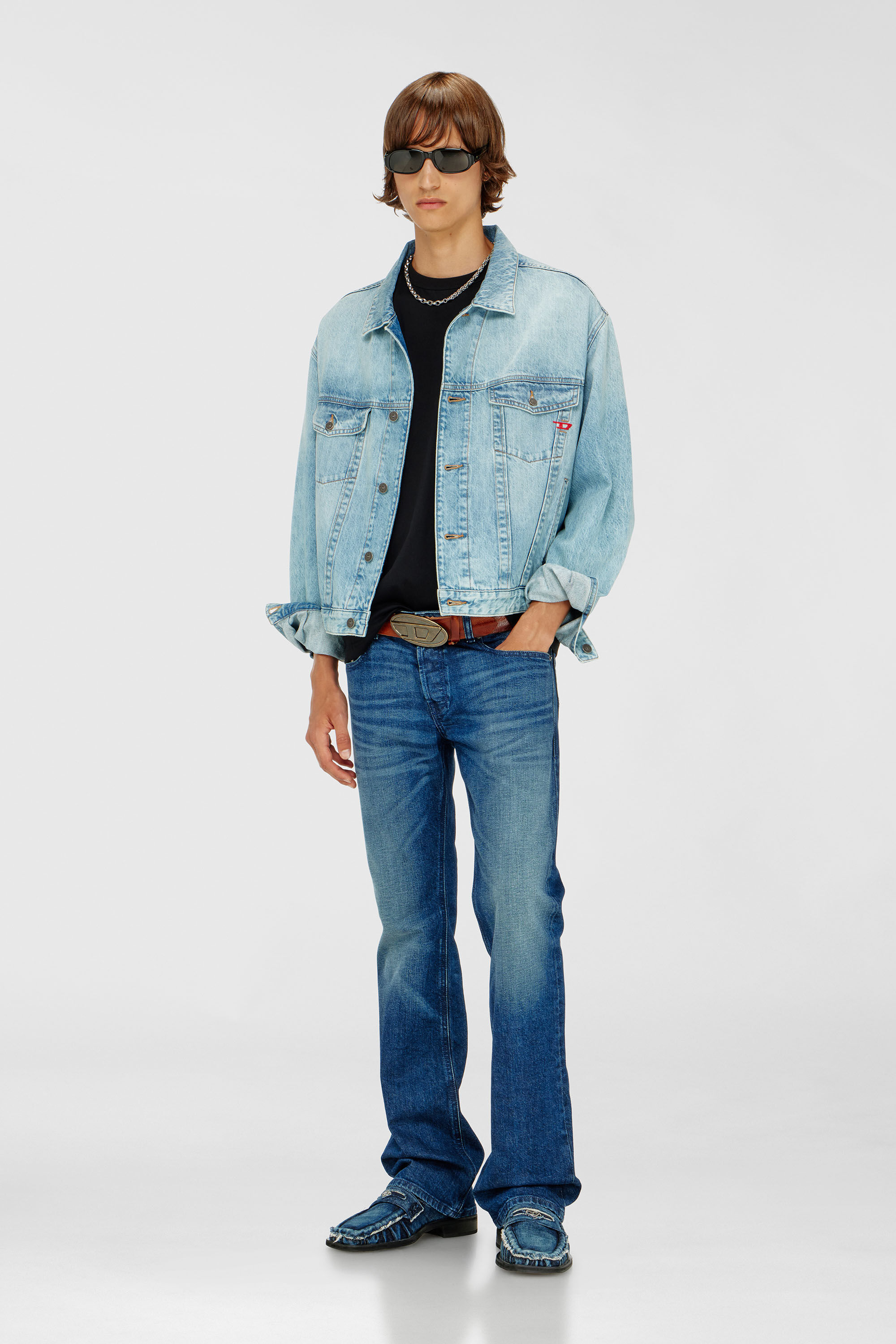 Men's Bootcut Jeans: Dark Blue Jeans for Men | Diesel®