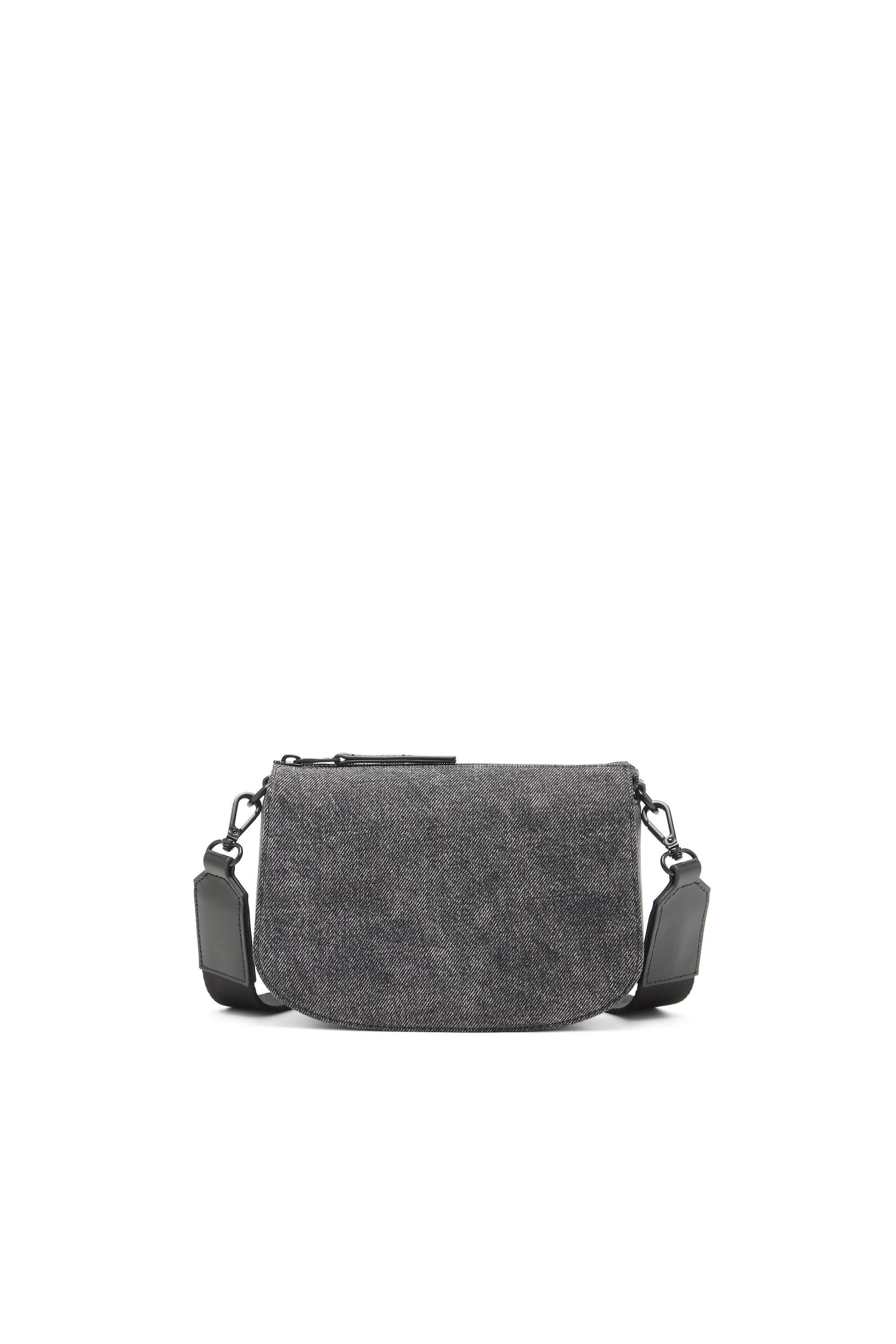 Diesel - 1DR CAMERA BAG, 1DR-Sac pour appareil photo en denim délavé Mixte in Gris - 2
