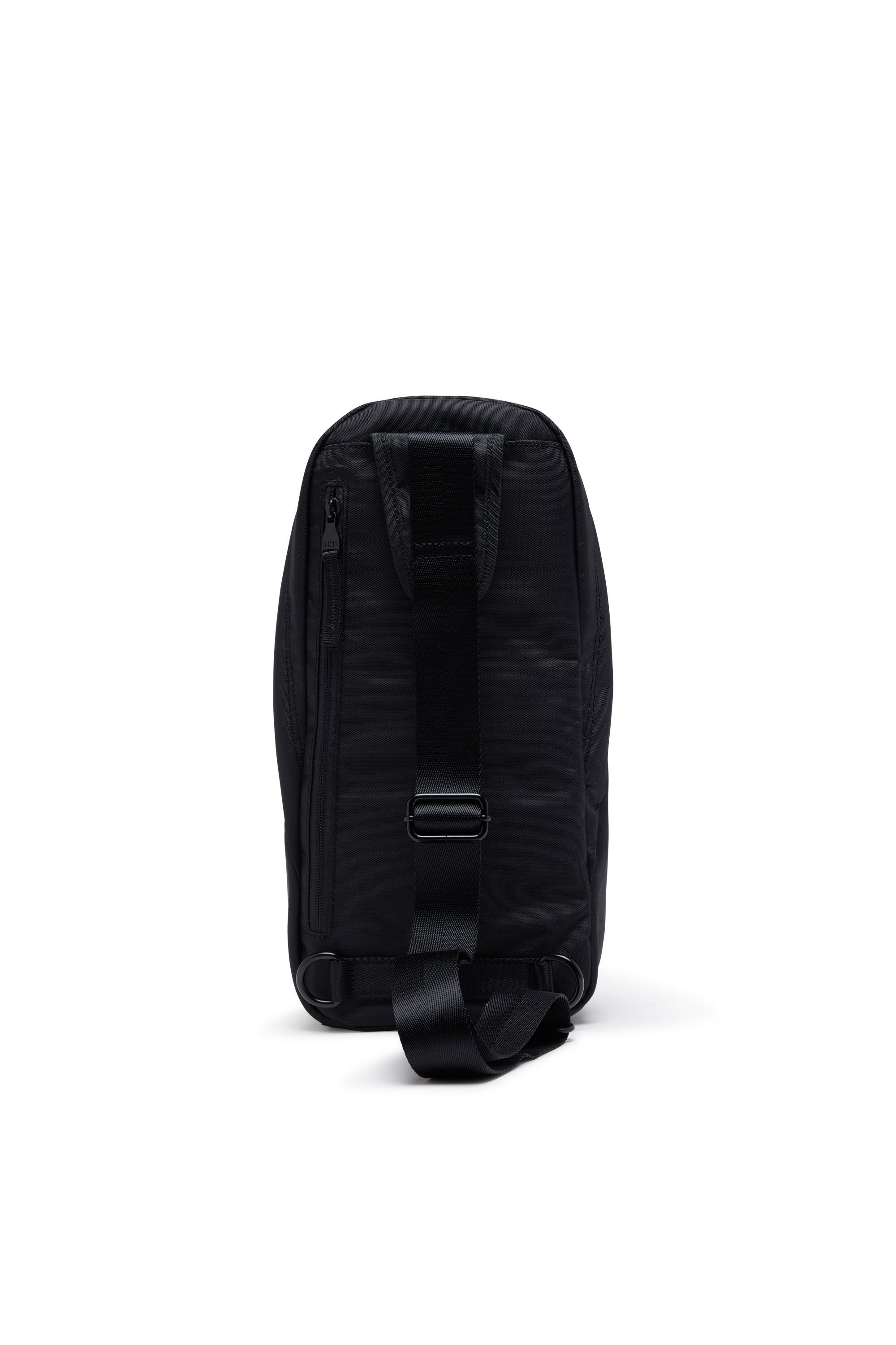 Diesel - DSRT SLINGBAG, Dsrt-Sac à bandoulière utility en nylon imprimé Homme in Noir - 3