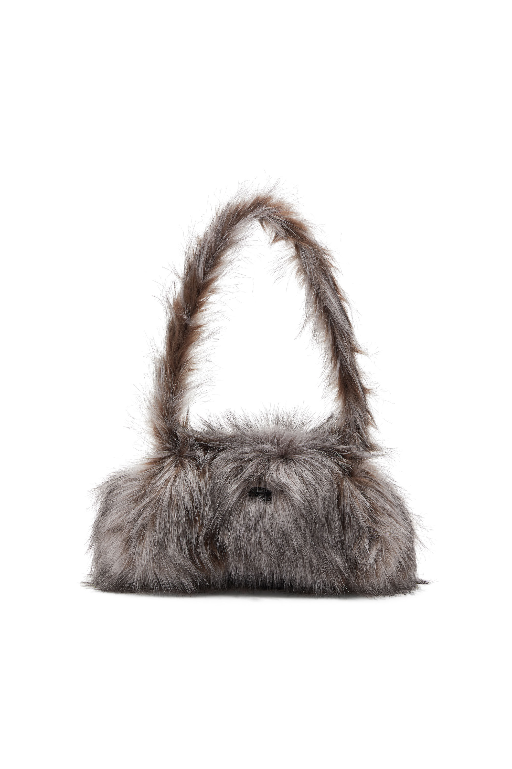 Women's Play-Fluffy crossbody bag | Grey | Diesel