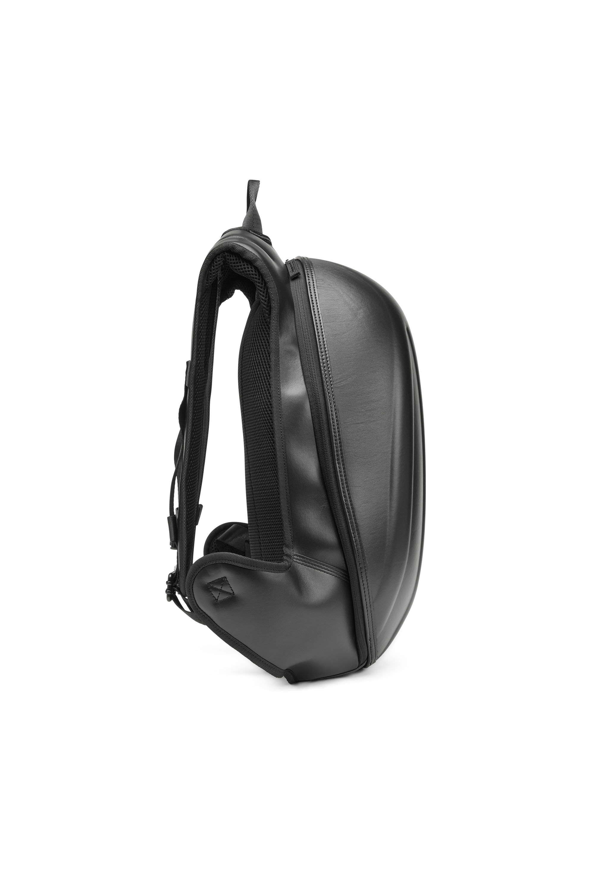 Diesel - 1DR-POD BACKPACK, Male's 1DR-Pod Backpack - Hard shell leather backpack in Black - 4
