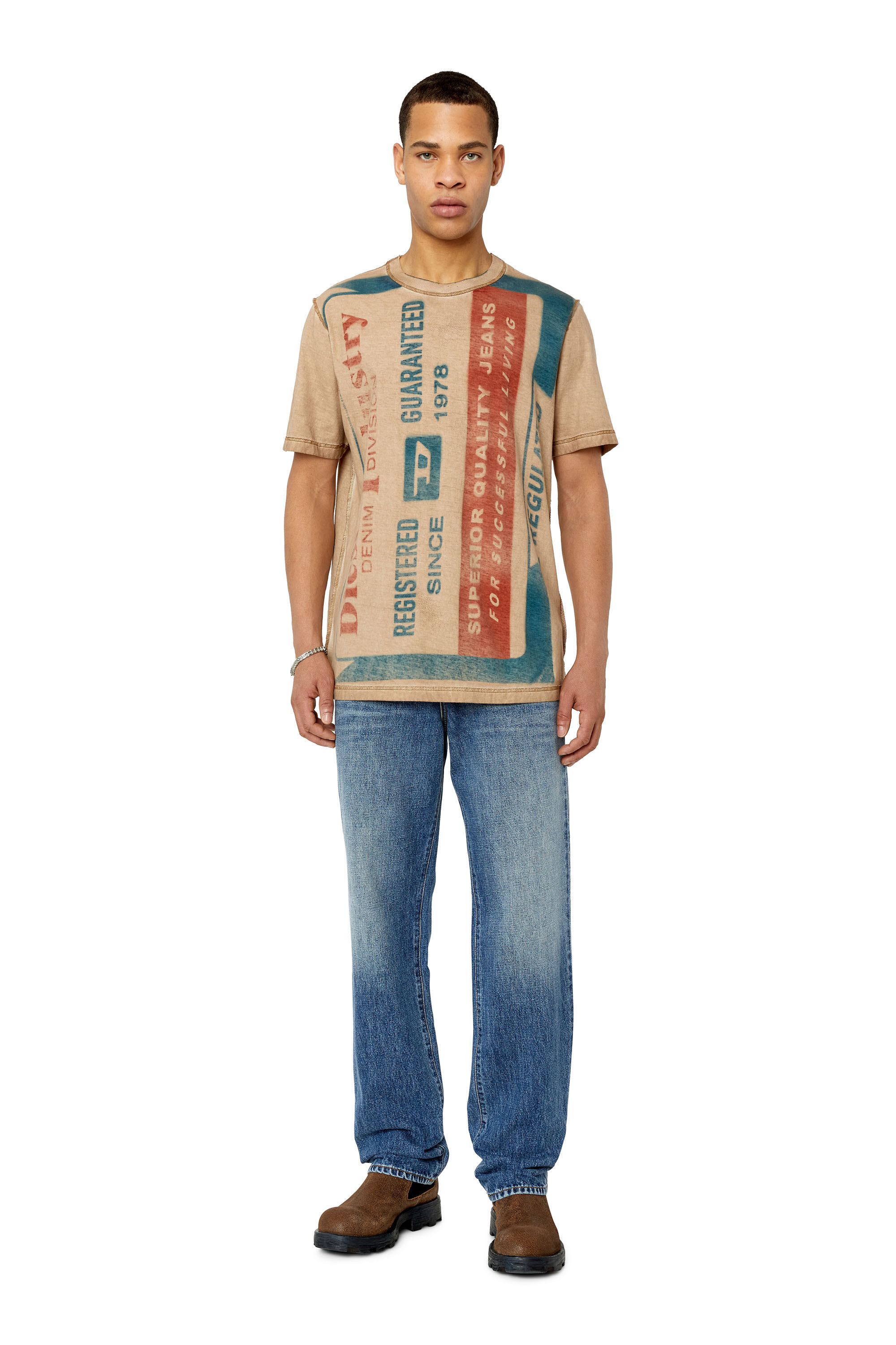 D-HAMMER LCH Man: Chelsea boots in cracked leather | Diesel