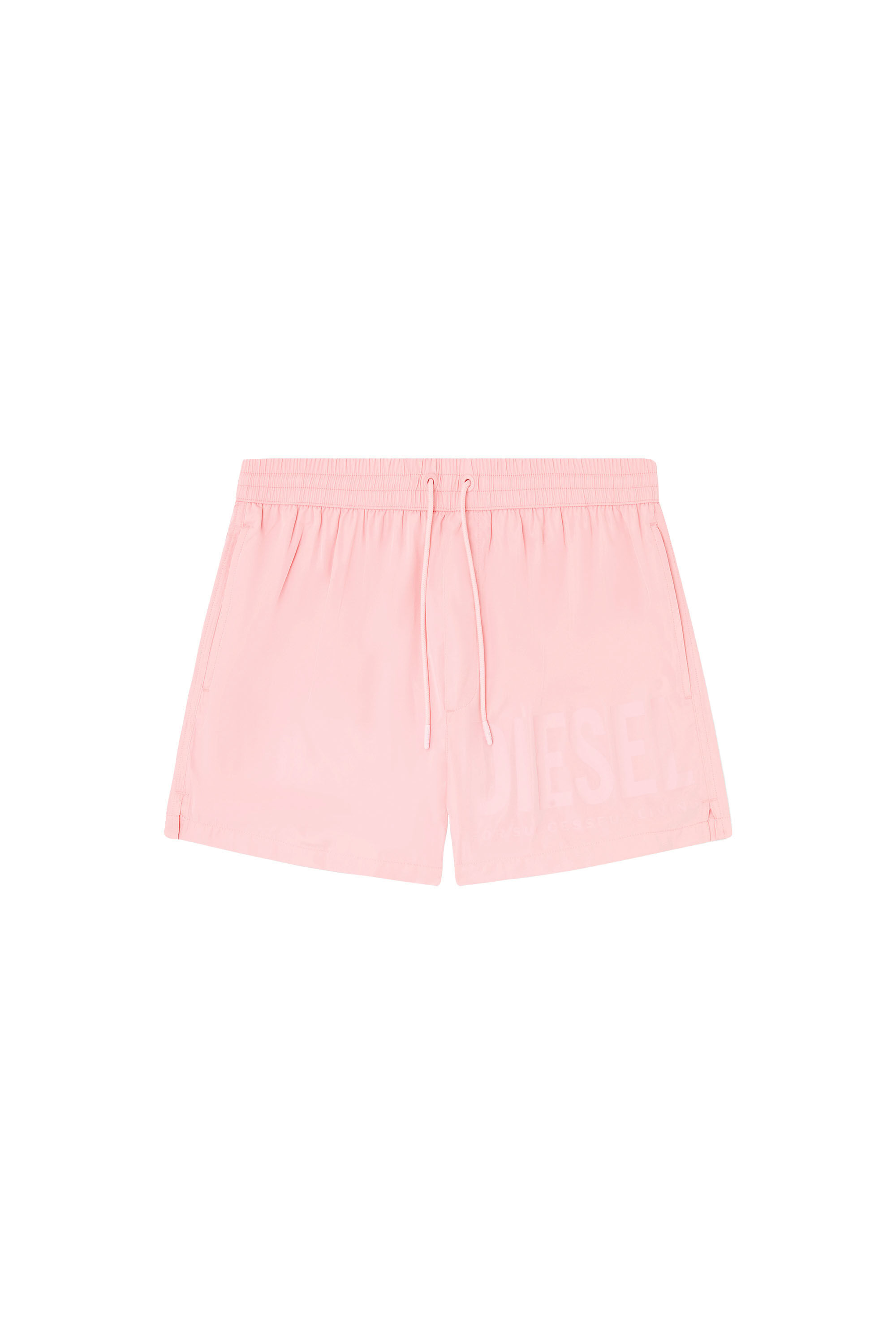 Diesel - MARIO-34-D-CORE, Short de bain avec logo imprimé Homme in Rose - 4