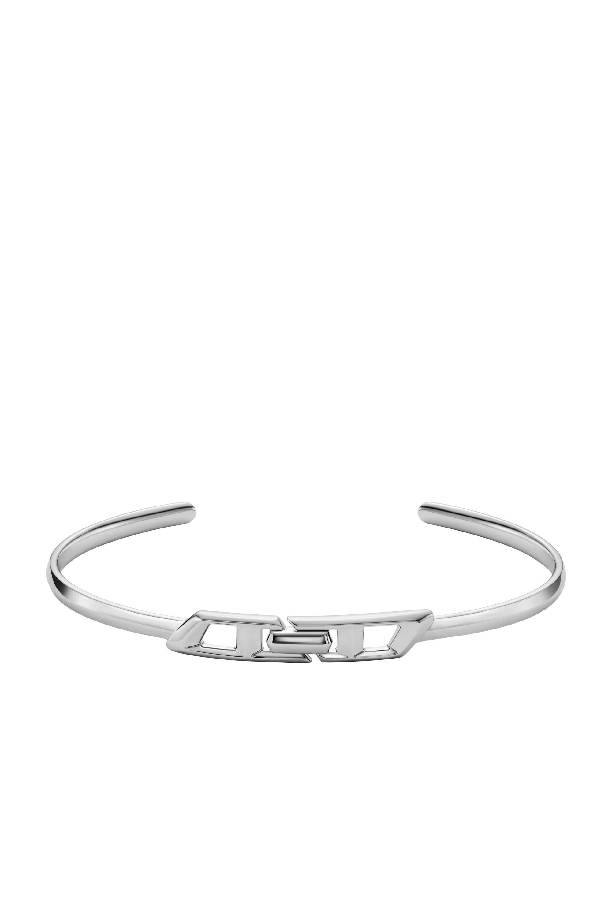 Women's Sterling silver cuff bracelet | Silver | Diesel {{Country}}