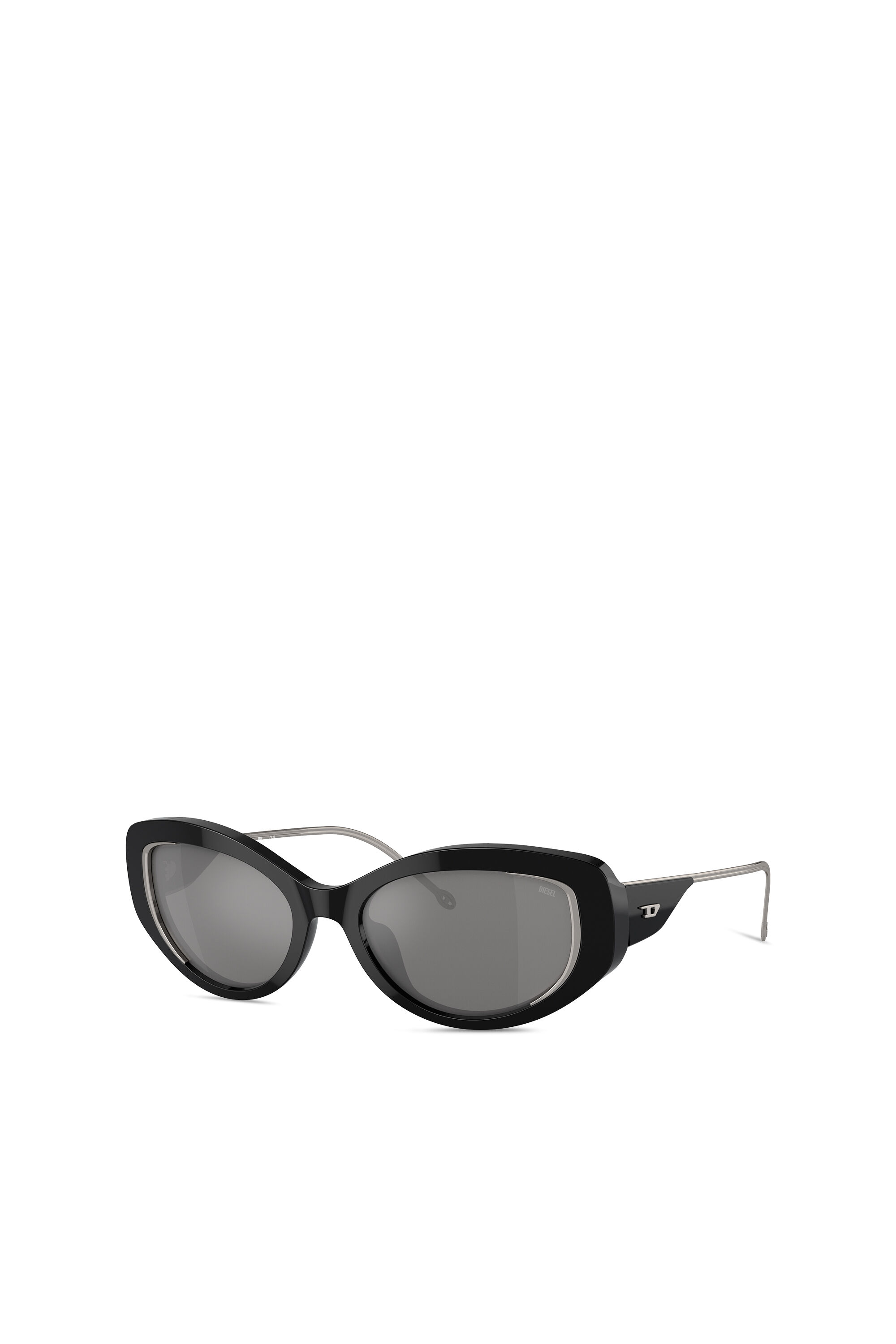 Women's Cat-eye style sunglasses | Black | Diesel