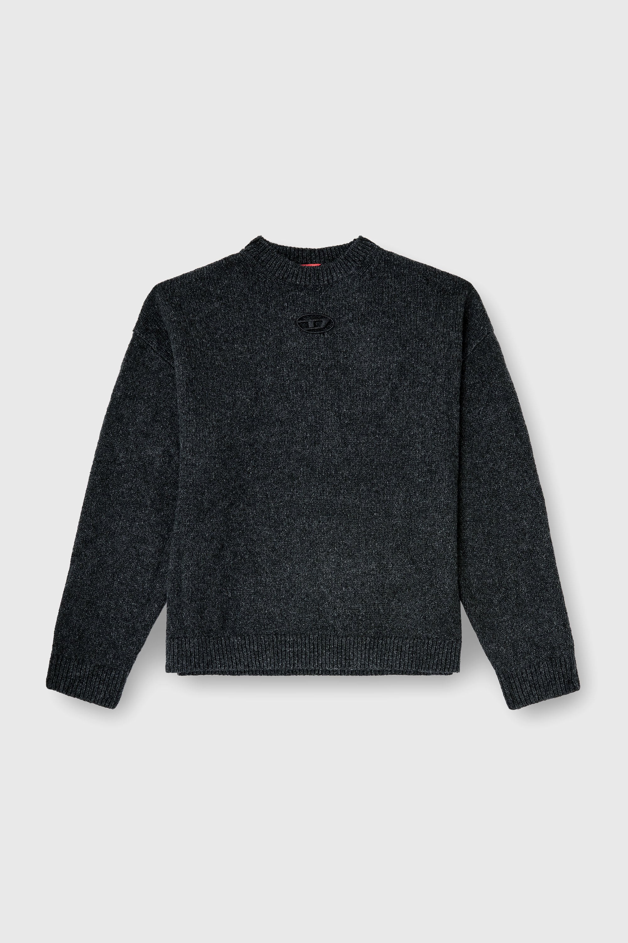 Diesel - K-AREESO, Jersey de mezcla de lana y alpaca Hombre in Negro - 2