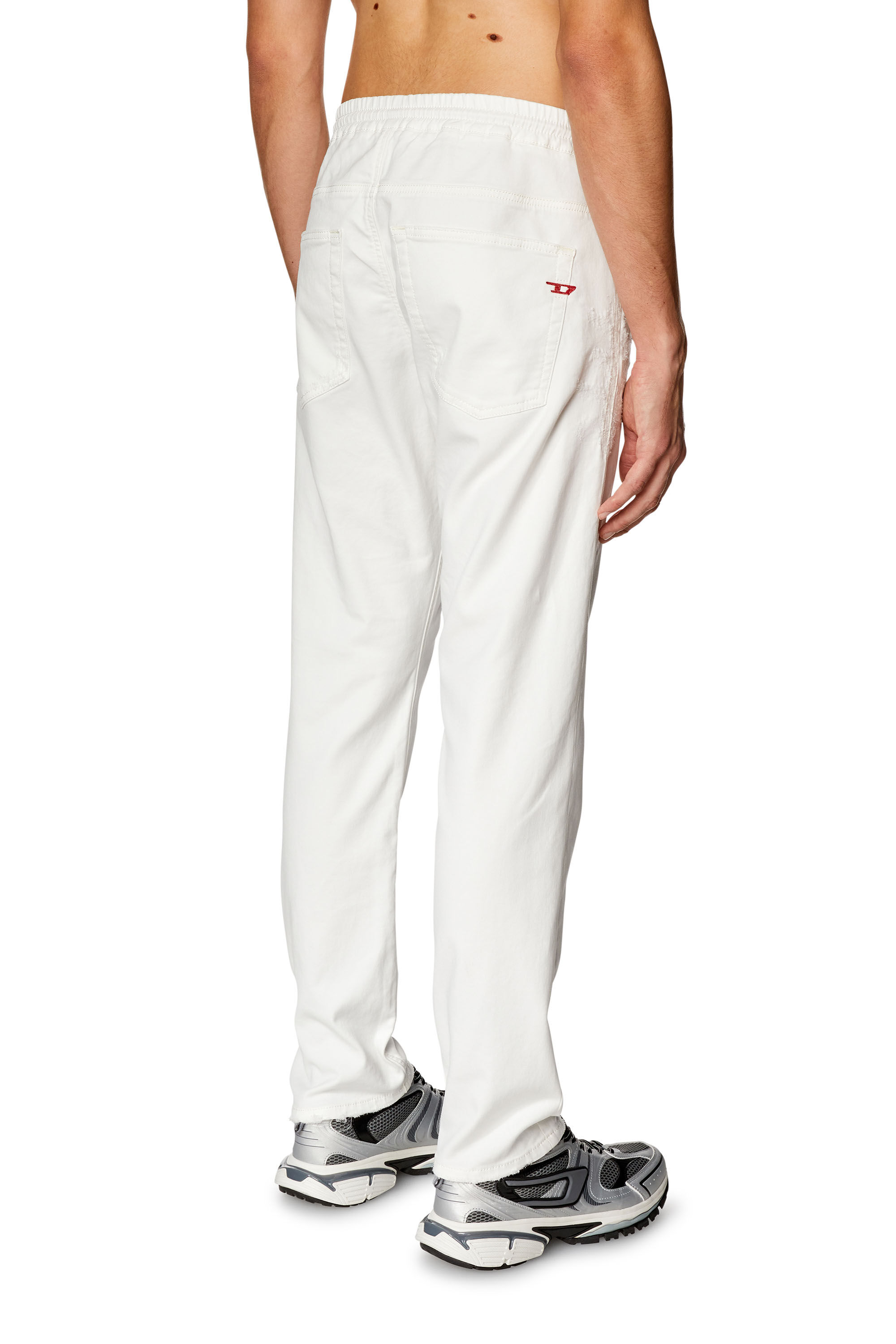 Diesel - Male's Regular 2030 D-Krooley Joggjeans® 068HV, White - 4