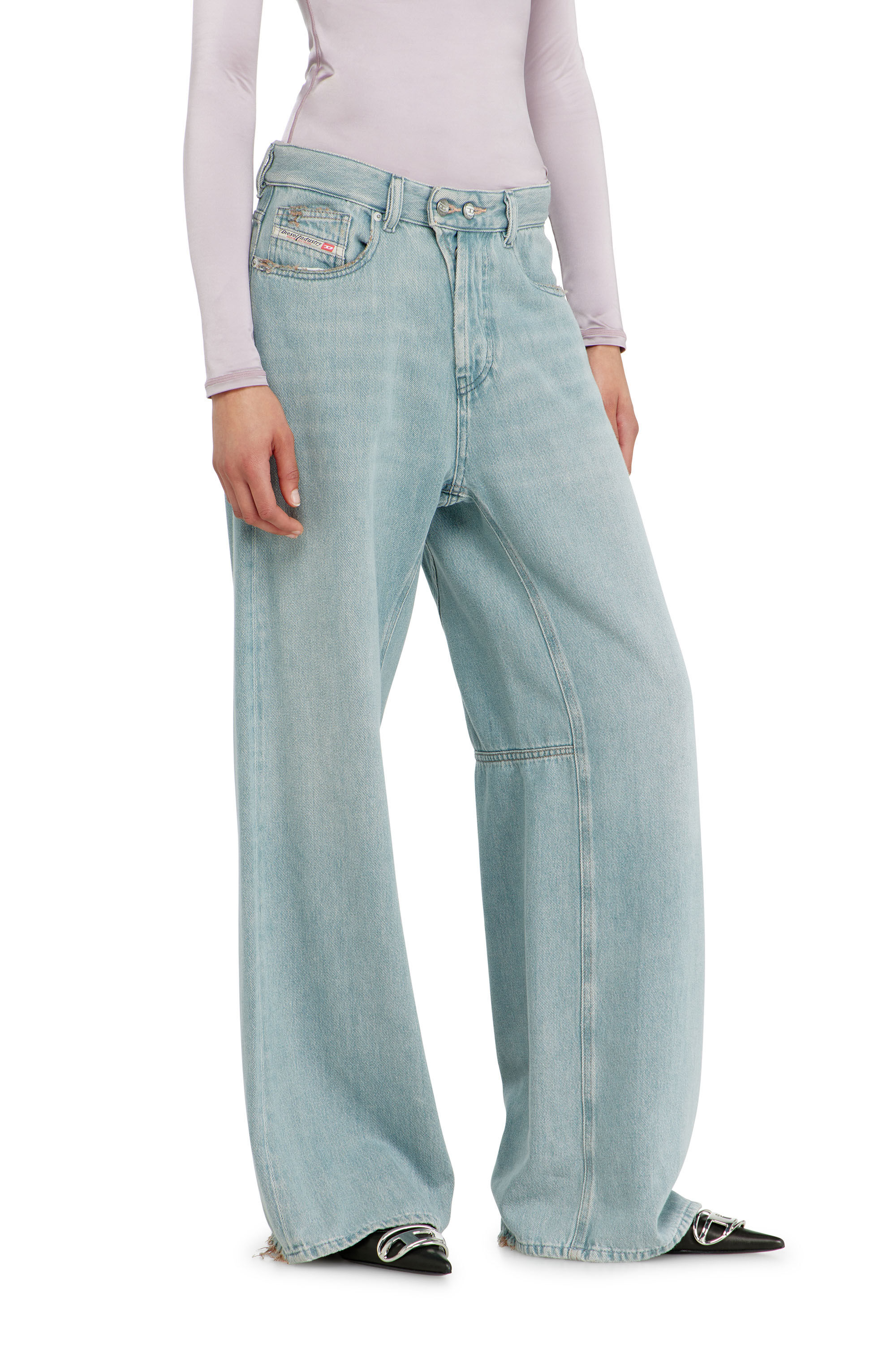 Women's Relaxed Jeans | Light Blue | Diesel 1996 D-Sire
