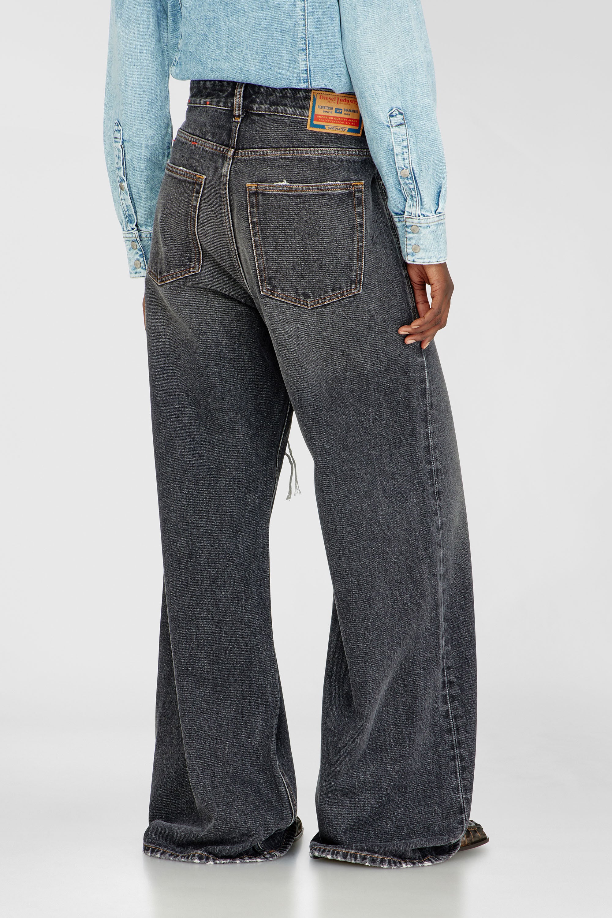 Black Baggy Jeans for Women | Diesel® US