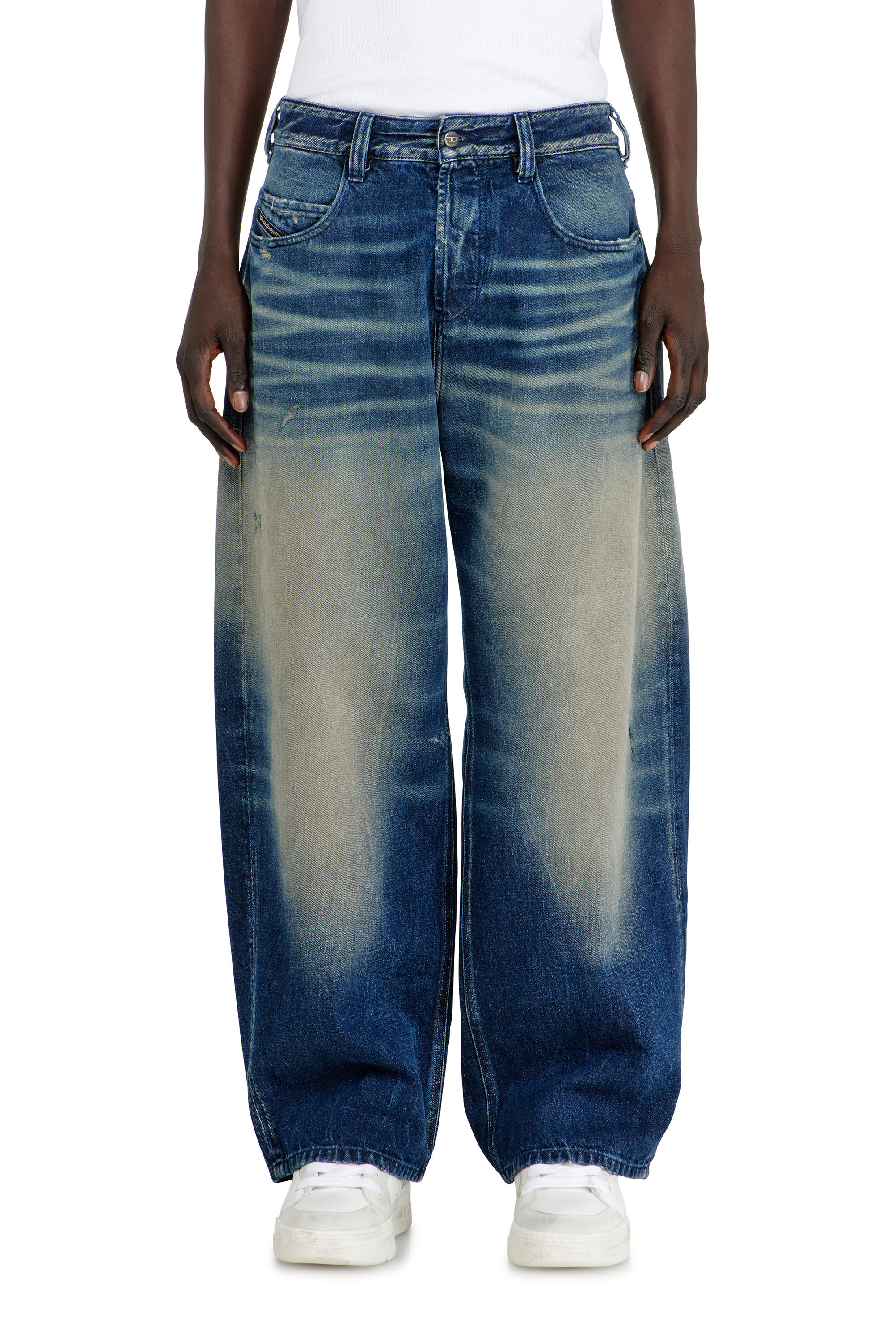Women's Relaxed Jeans | Regular Waist 1997 D-Enim-M | Dark Blue