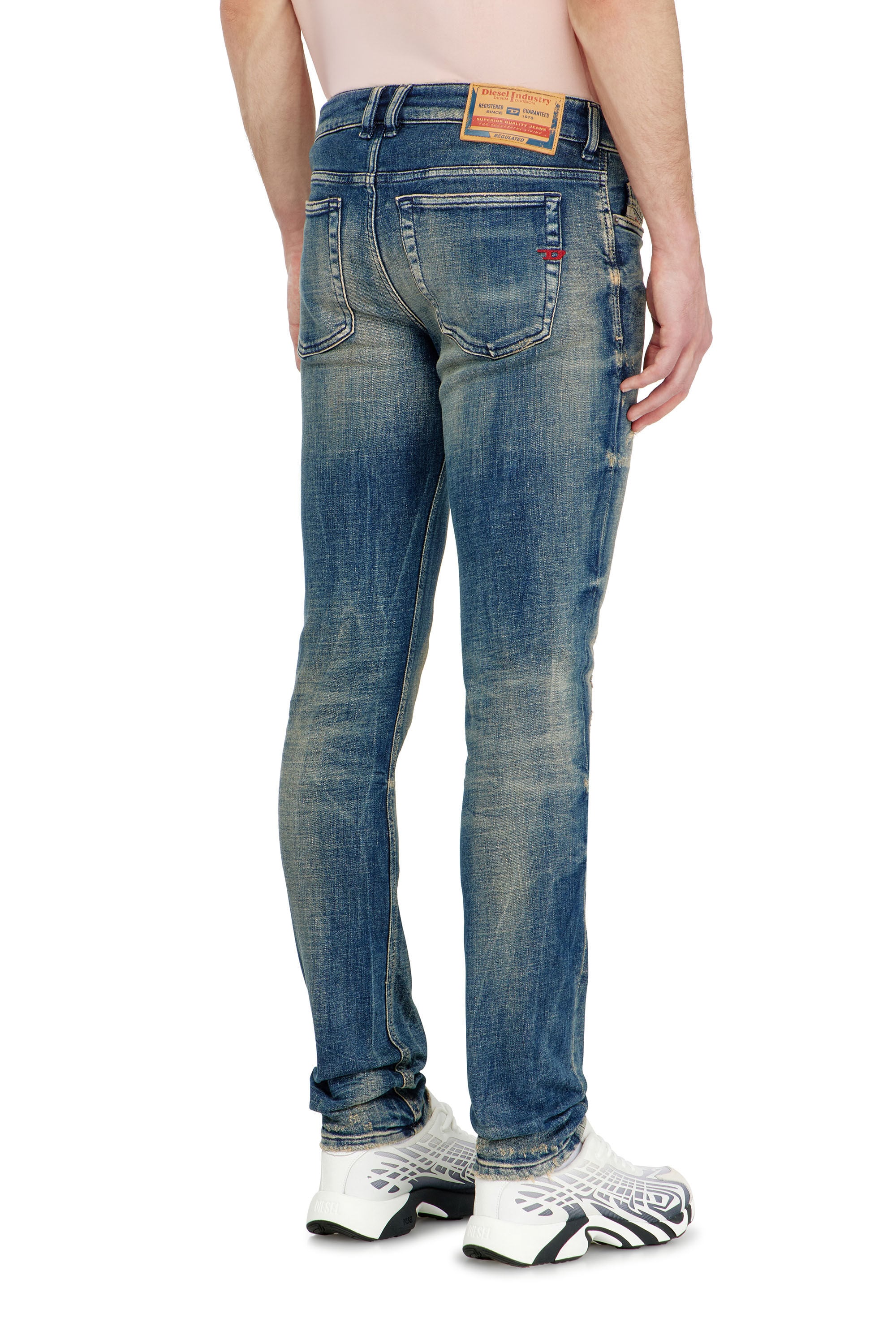Men's Skinny Jeans | Low Waist 1979 Sleenker | Dark Blue | Diesel CA