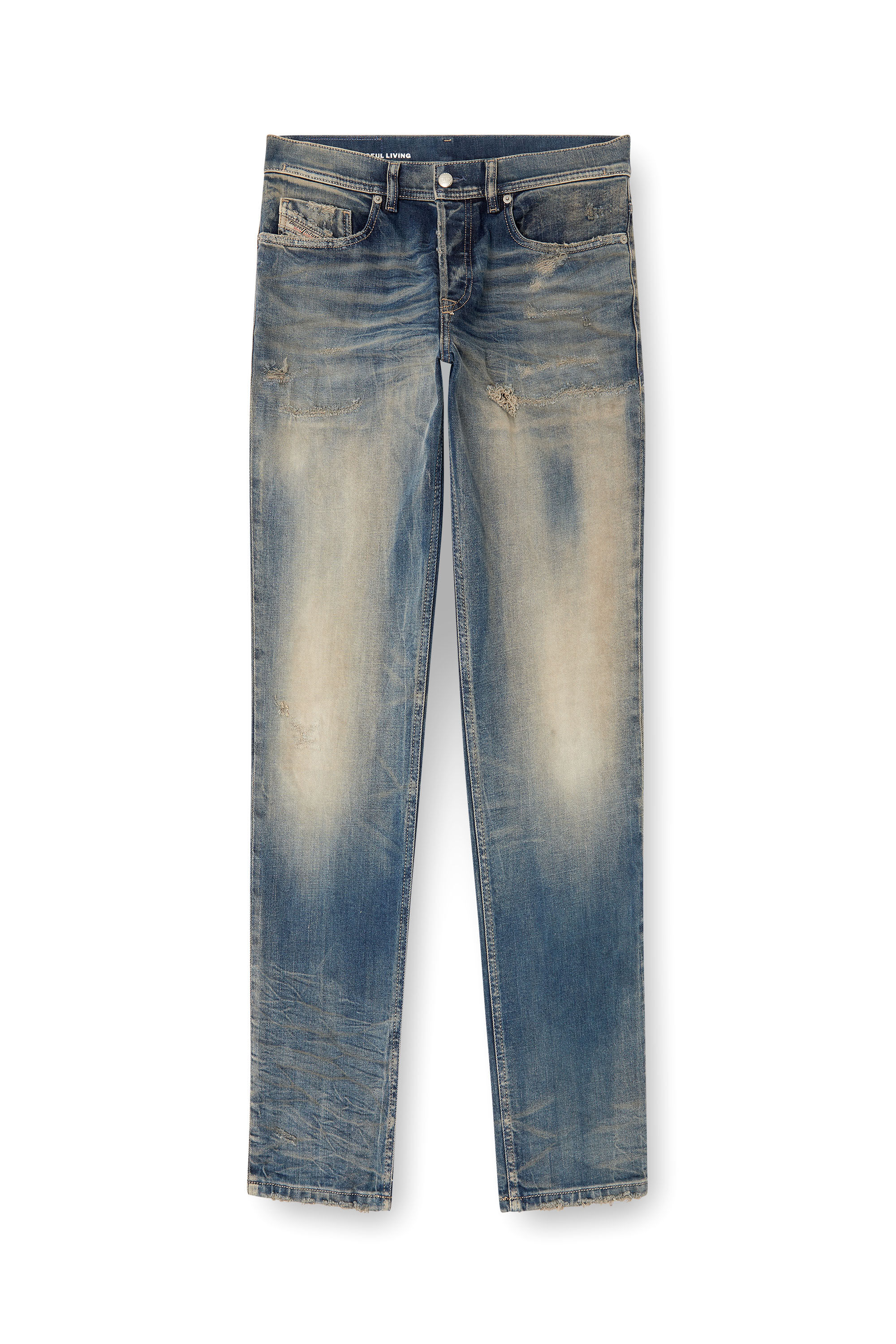 A A A A！ Men's Regular Jeans | Medium blue | Diesel 2023 D-Finitive