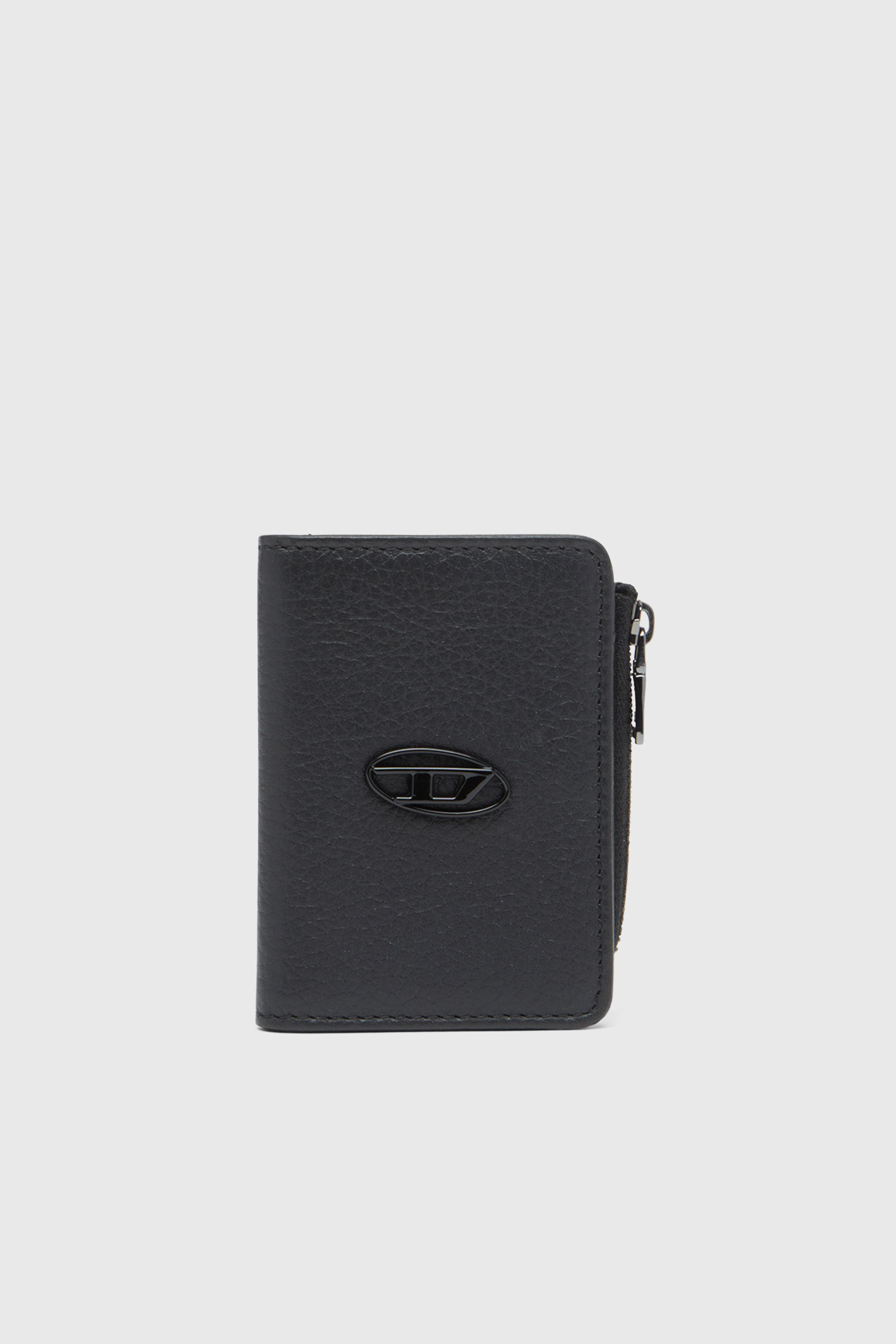 Men's Leather card holder | Black | Diesel US