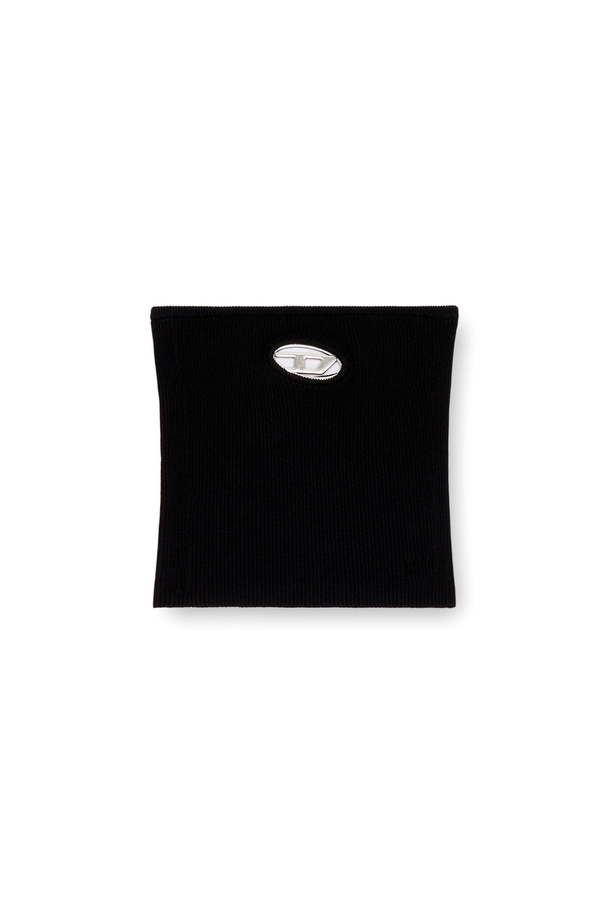 Women's Tube top with logo plaque | Black | Diesel