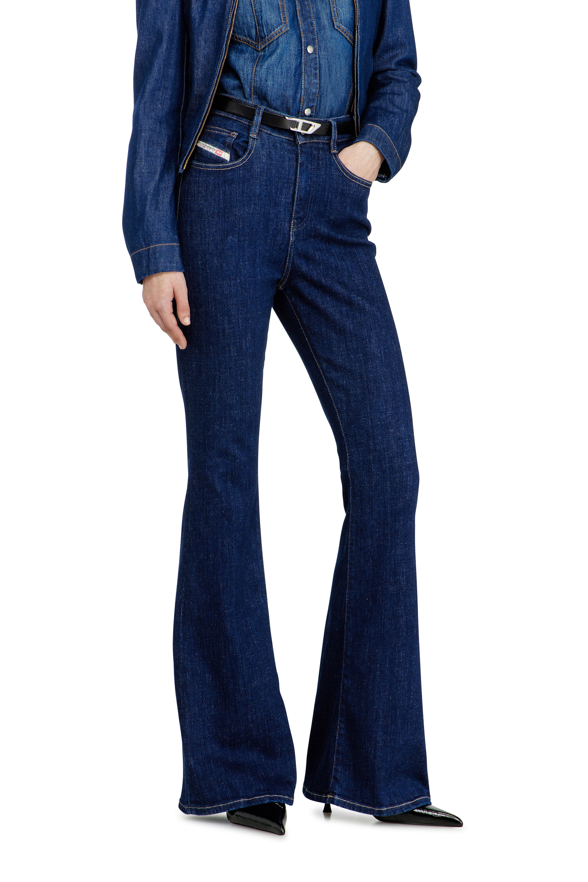 High Waisted Bootcut Jeans for Women | Diesel® US