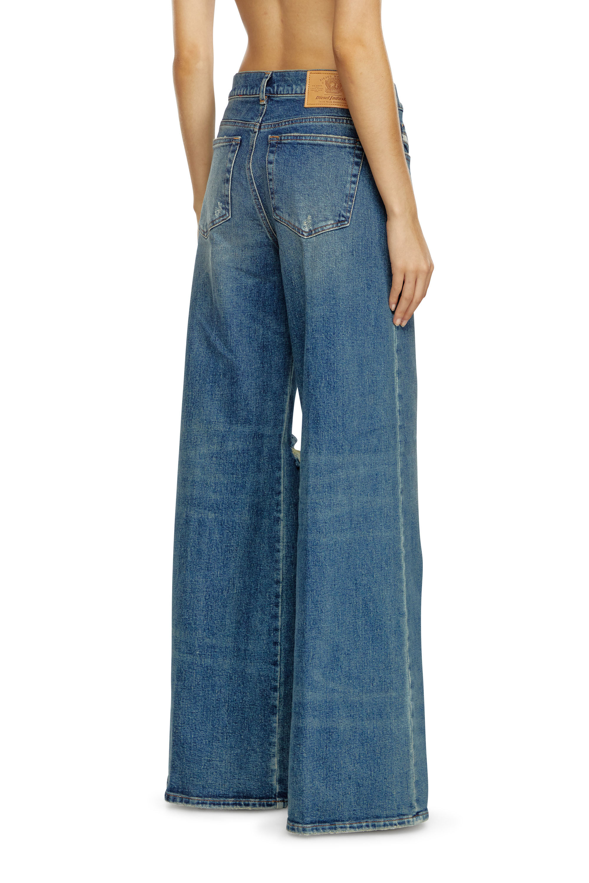 Diesel - Female's Flare Jeans 1978 D-Akemi 007M5, Medium Blue - 4
