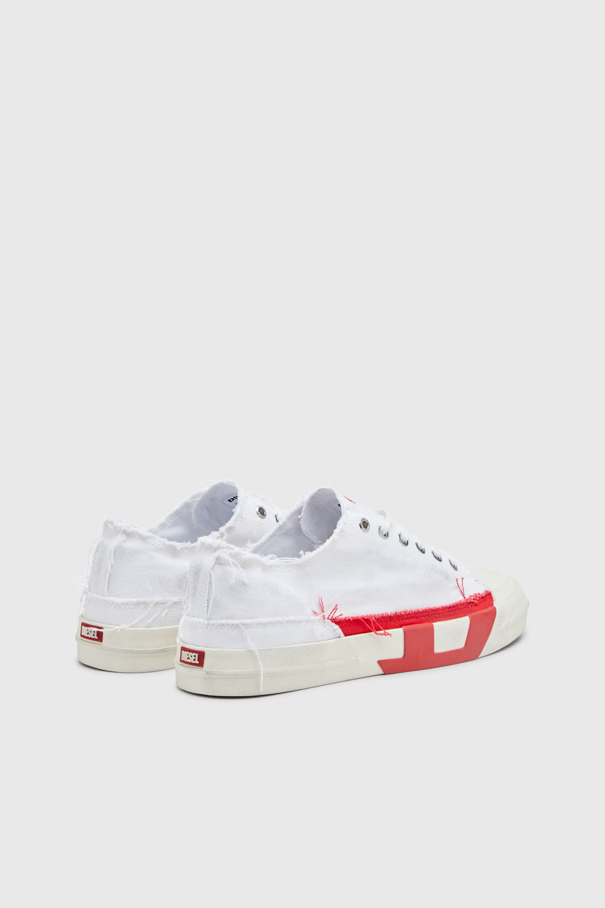 Diesel - S-D-VERSE LOW, S-D-Verse-Zapatillas de lona con efecto desgastado Hombre in Multicolor - 3