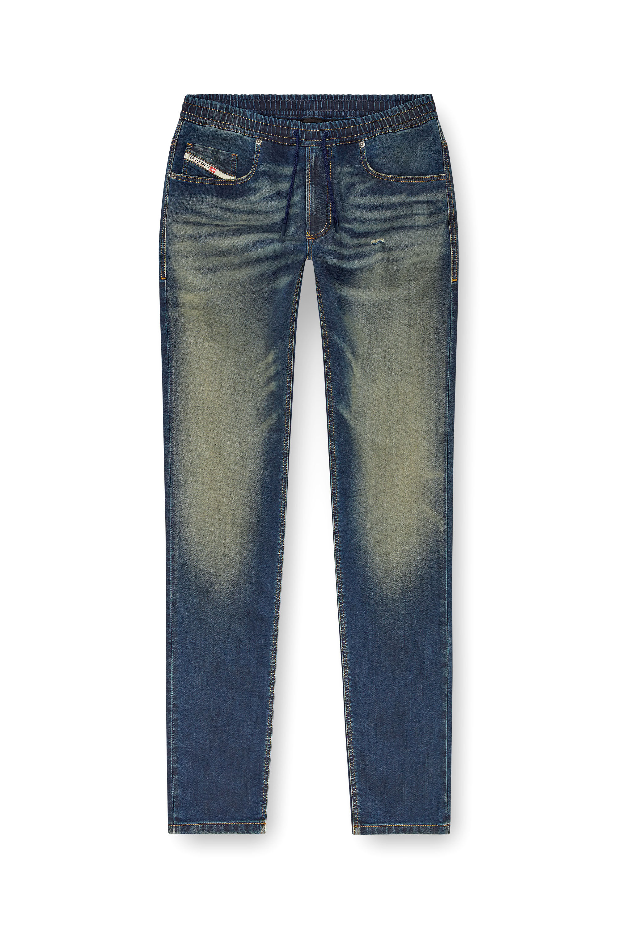 Diesel - Male's Regular 2030 D-Krooley Joggjeans® 09J34, Dark Blue - 2