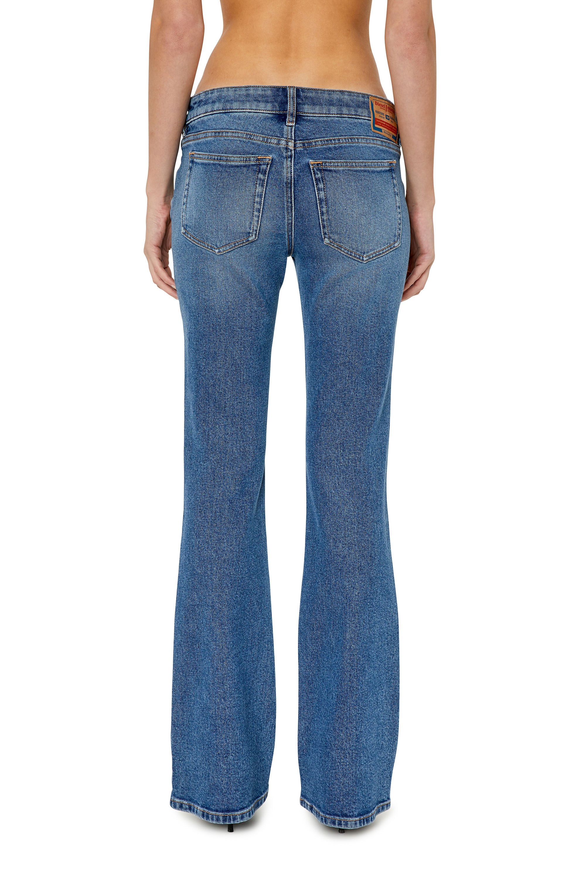 1969 D-EBBEY Woman: bootcutandflare Medium blue Jeans | Diesel