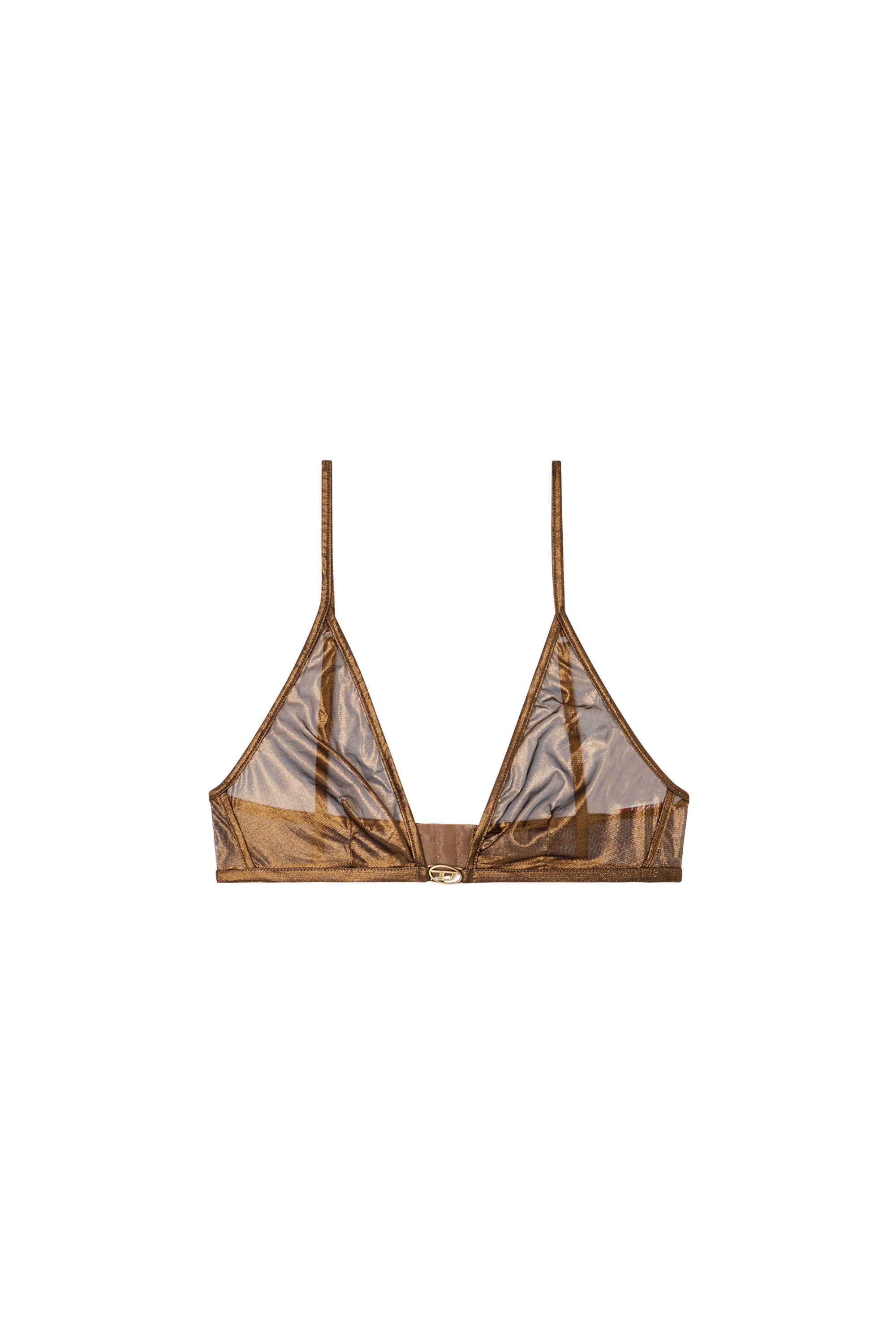 Women's Wireless bra with central Oval D | Gold | Diesel