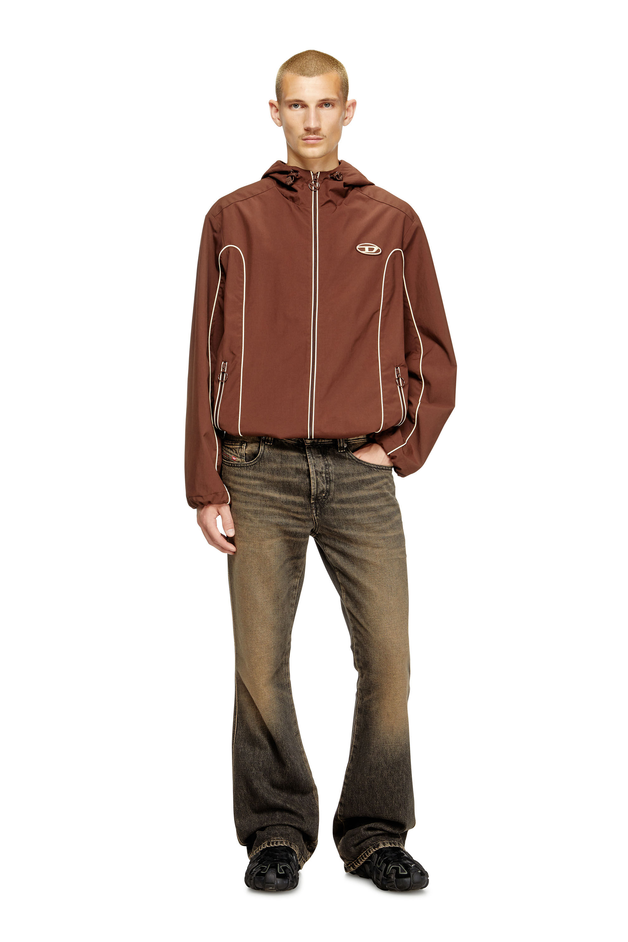 Men's Bootcut Jeans | Black/Dark grey | Diesel 1998 D-Buck