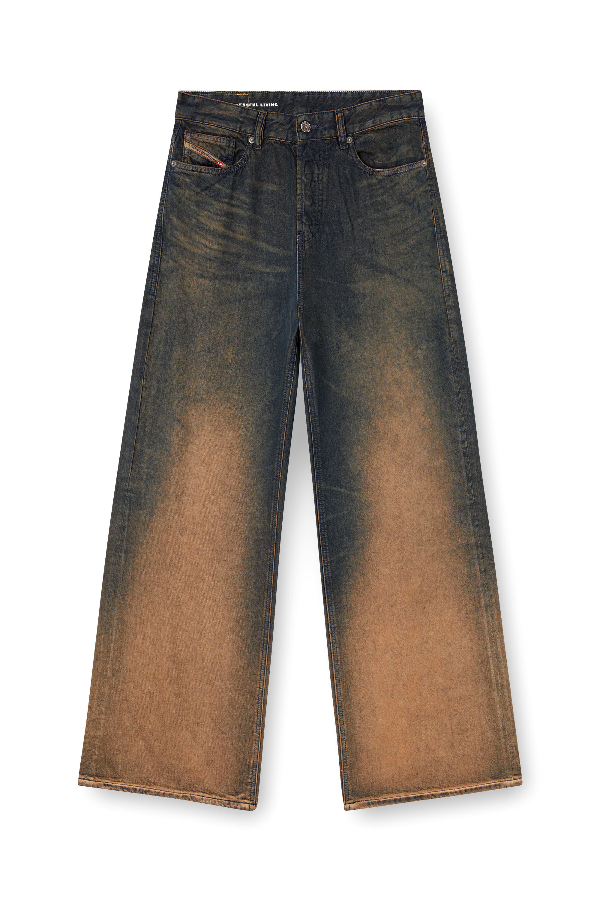 パンツ DIESEL Relaxed Jeans 1996 D-Sire 068tf Women's Relaxed Jeans | Blue/Brown | Diesel 1996 D-Sire