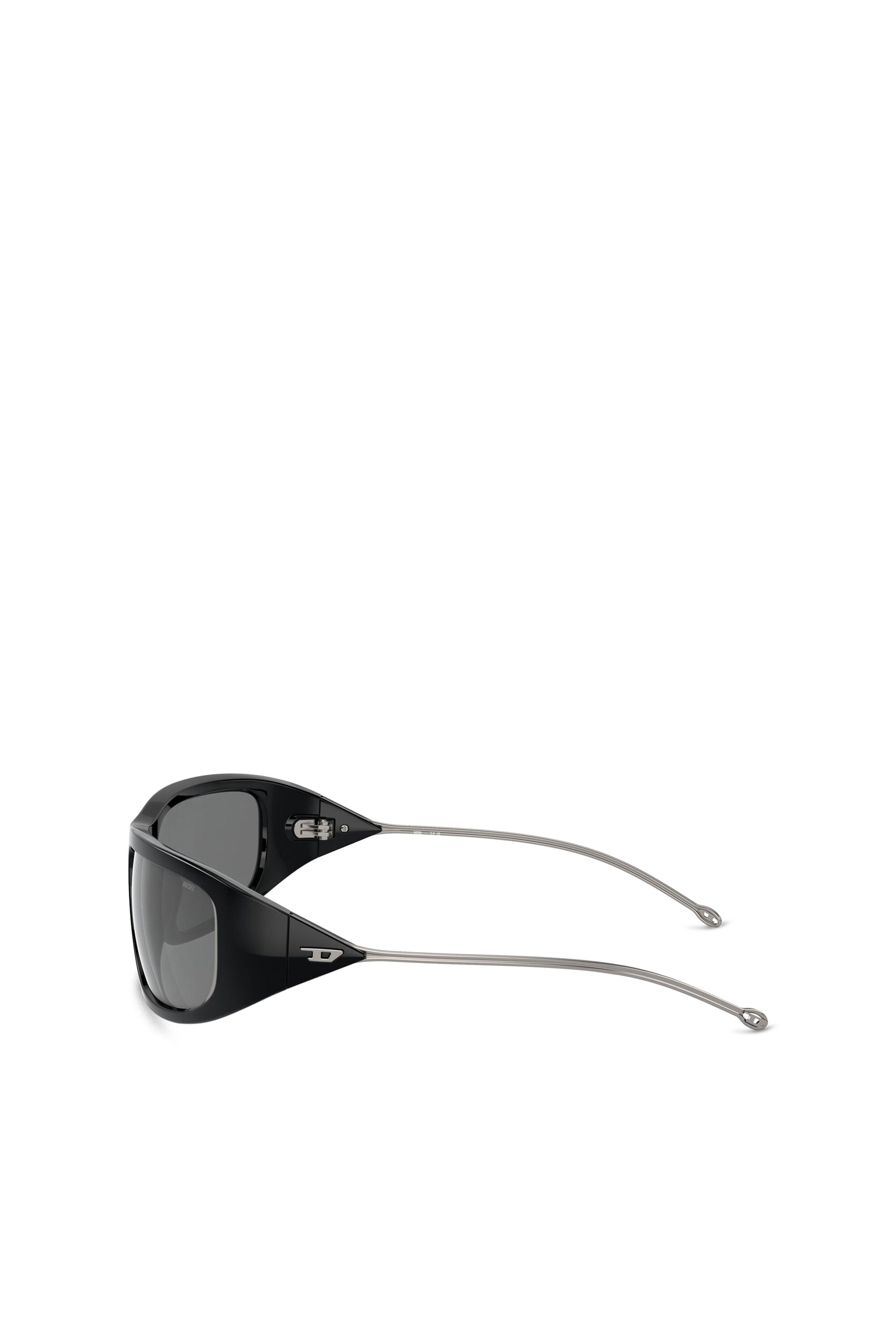 Women's Wraparound style sunglasses | Black | Diesel {{Country}}