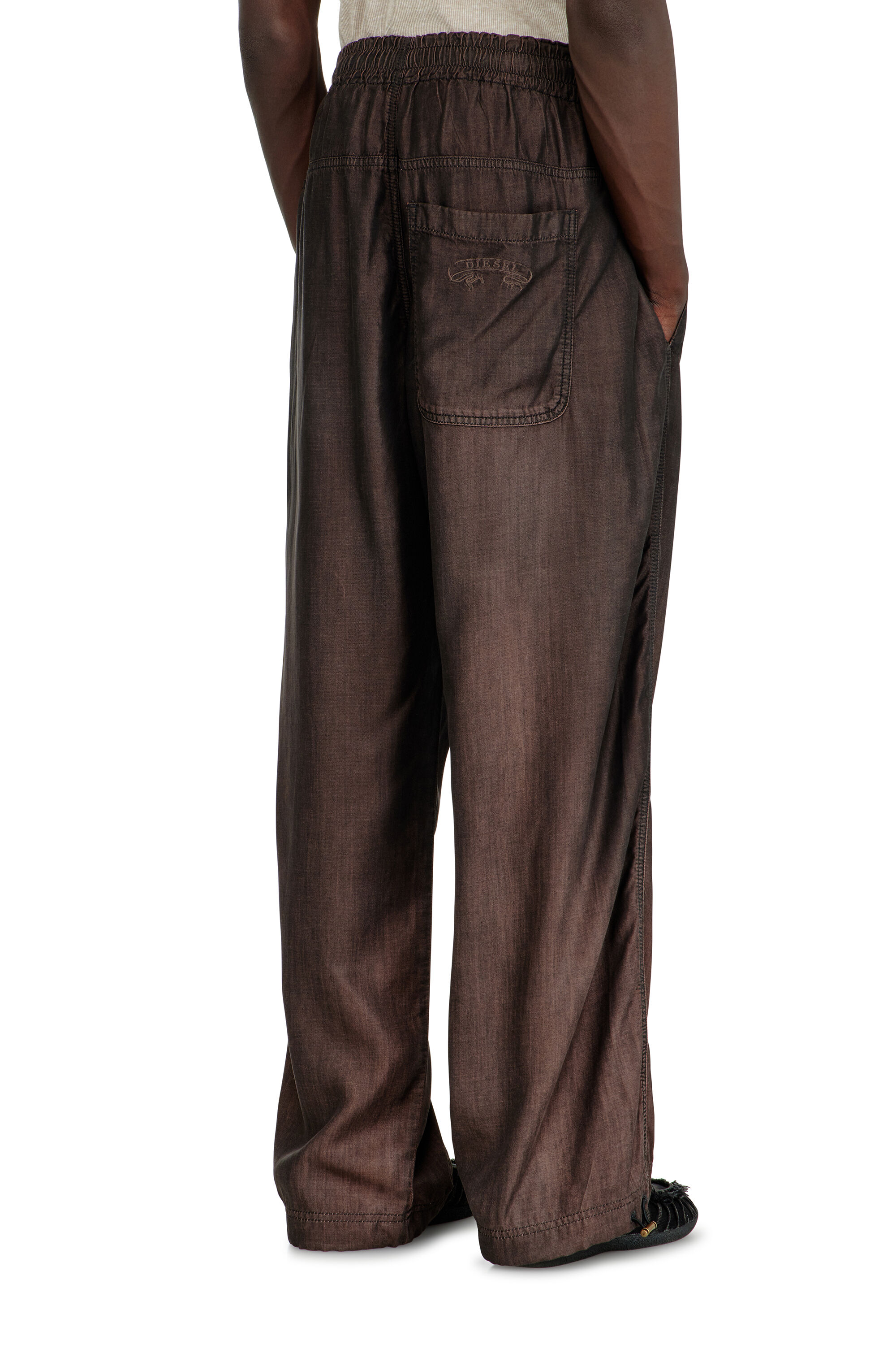 Diesel - Relaxed Jeans D-Roder 068YF Unisex, Caf&eacute; - 3