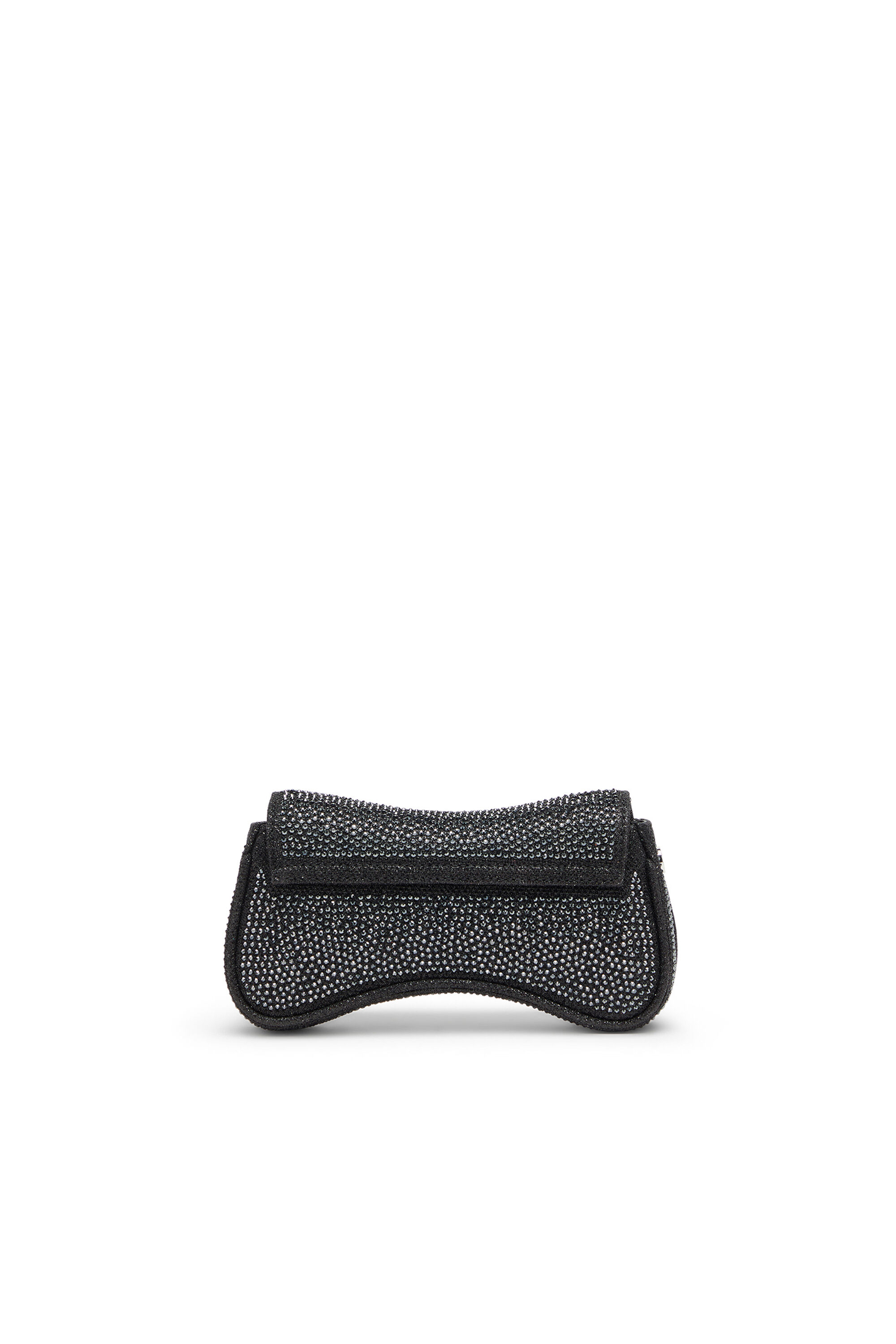 Women's Play-Small crossbody bag with crystal | Black | Diesel