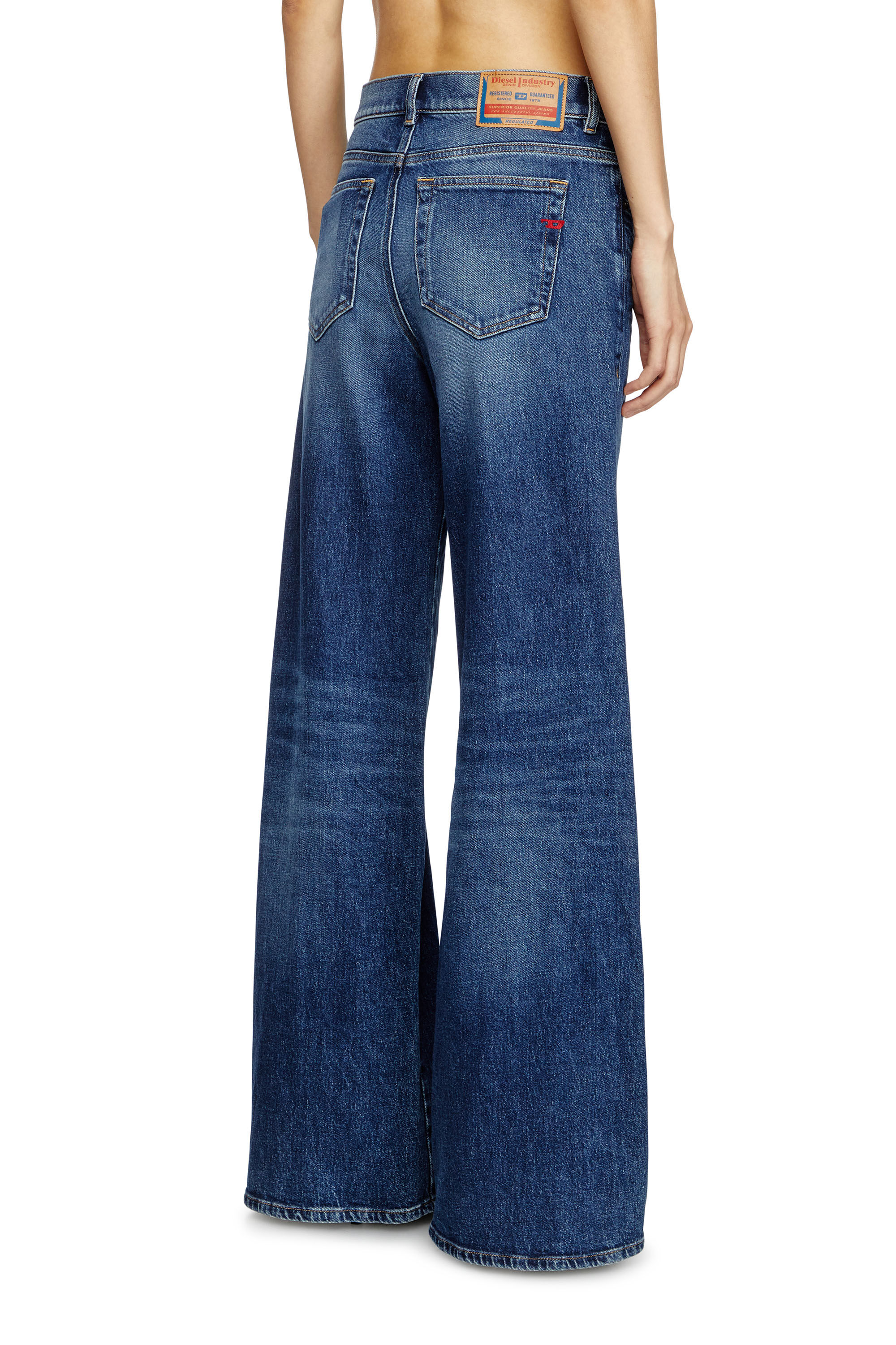 Women's Flare Jeans | Medium Blue | Diesel 1978 D-Akemi