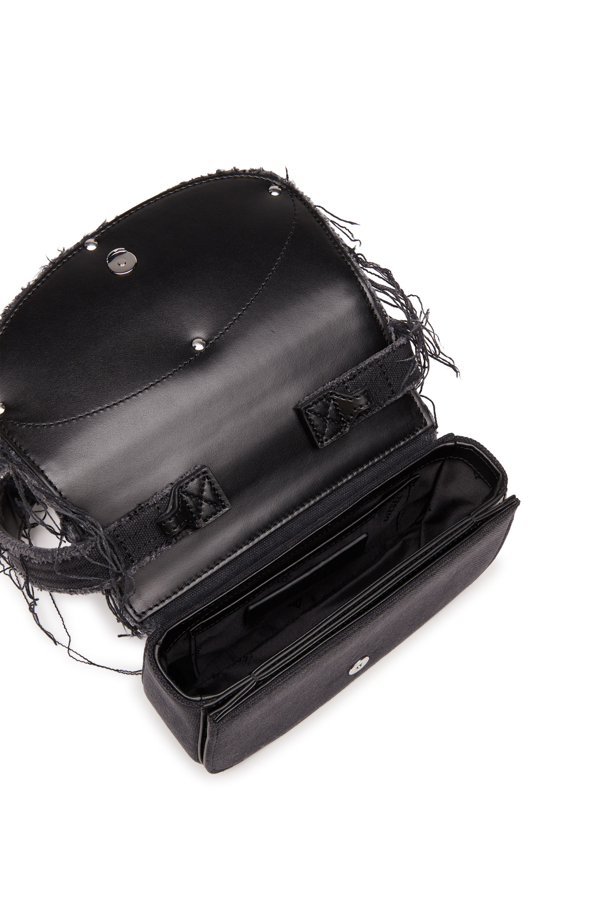 ショルダーバッグ・ポシェット DIESEL 1DR Shoulder Bag - DIESEL - Synthetic - Black Women's 1DR-Iconic shoulder bag in glitter fabric | Black