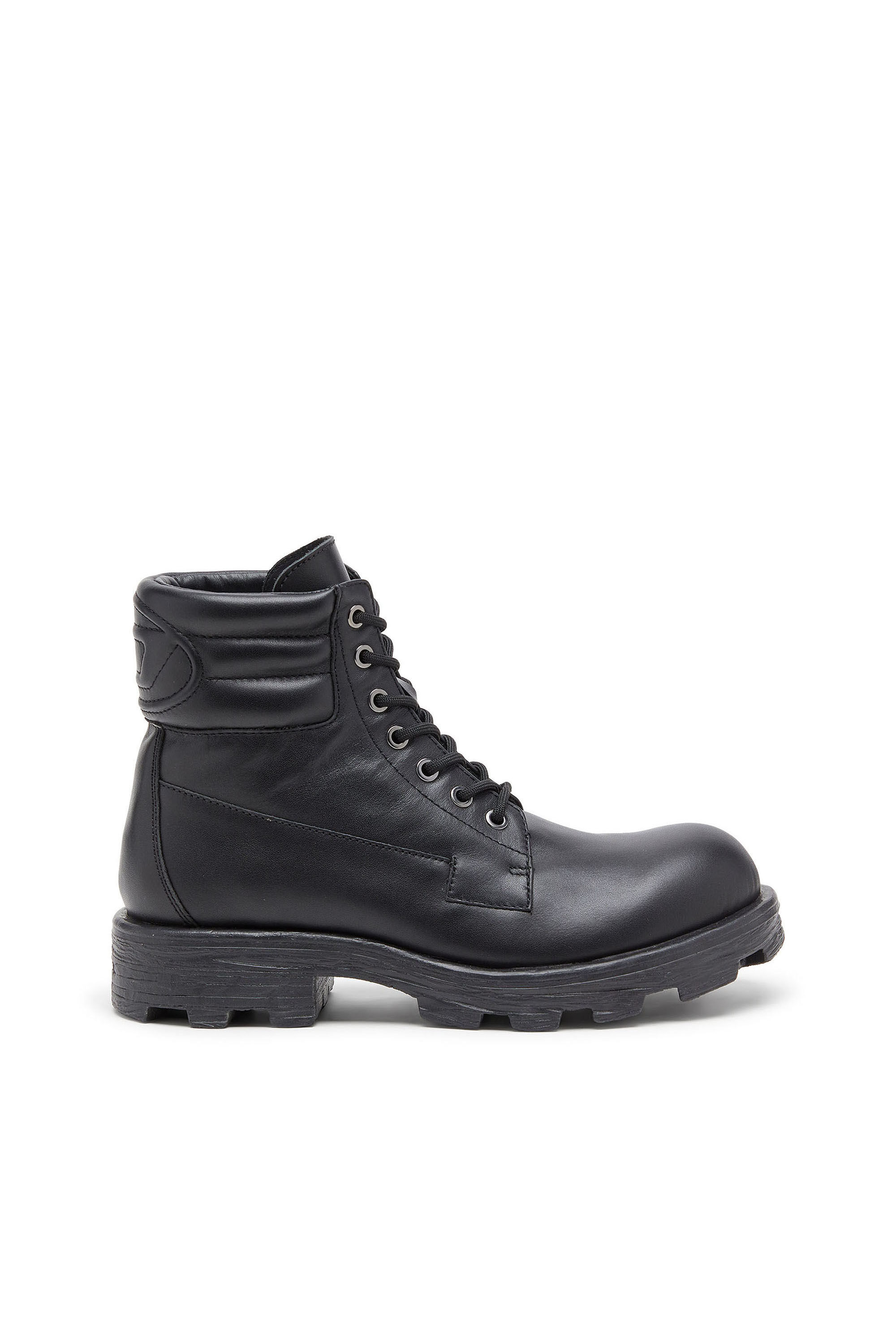 H*T様 DIESEL d hammer ブーツ 40 Men's D-Hammer - Combat boots in leather | Black | Diesel