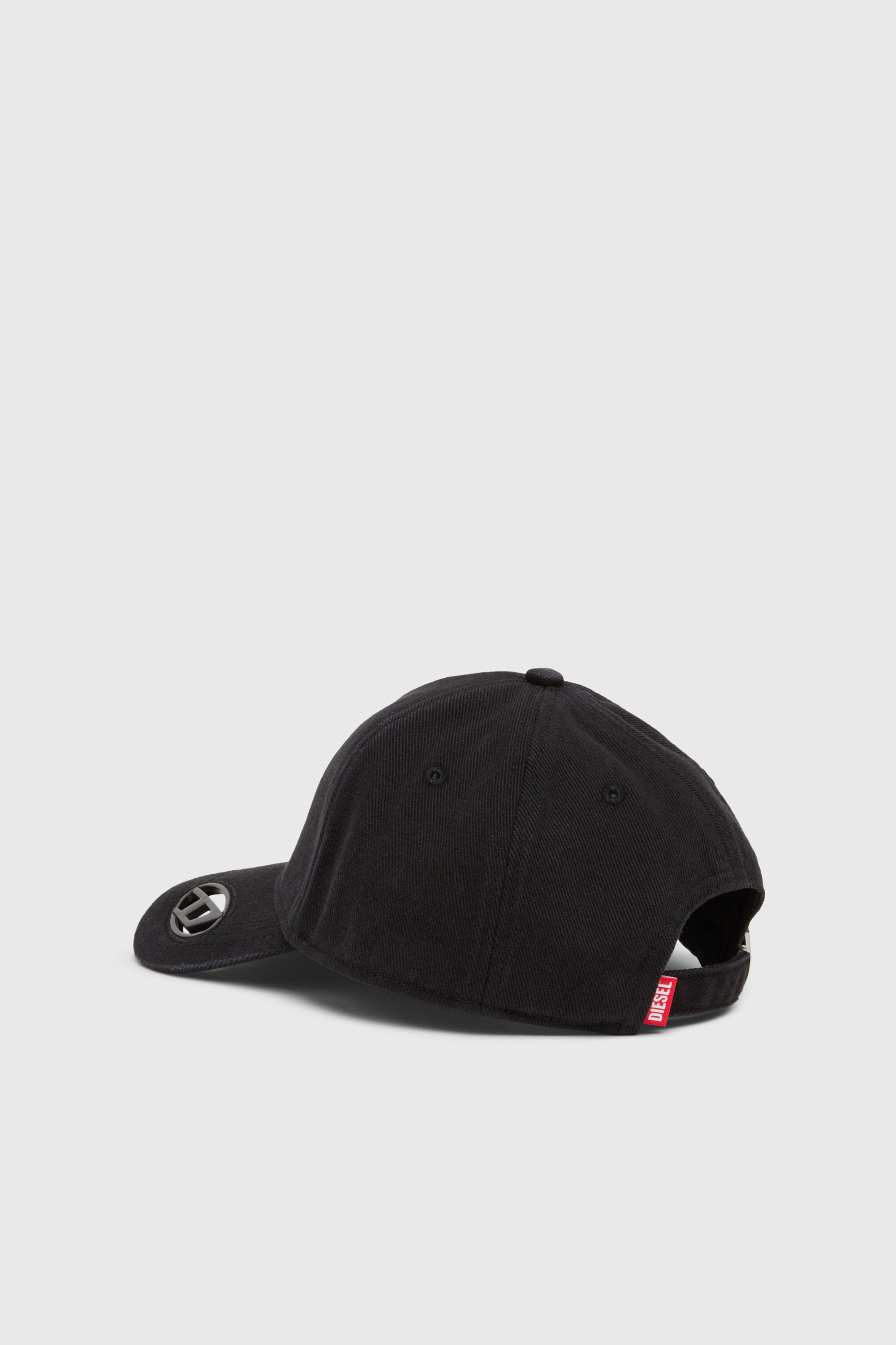 新品 DIESEL C-Plak ディーゼル Men's Baseball cap with oval D plaque | Diesel C-PLAK